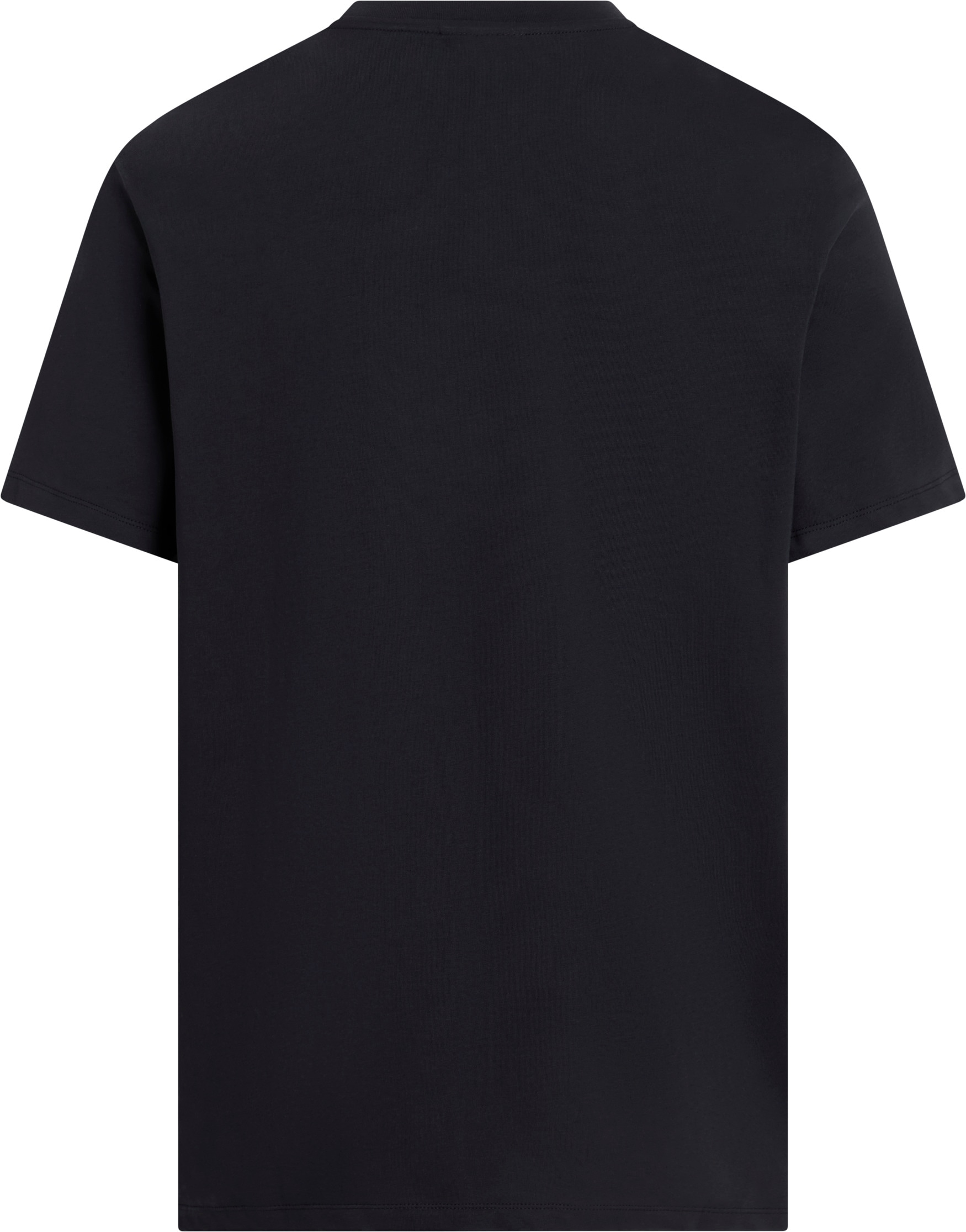 Calvin Klein Jeans T-Shirt »SS SMOOTH CTTN SOLID VNECK TEE«, mit Logostickerei