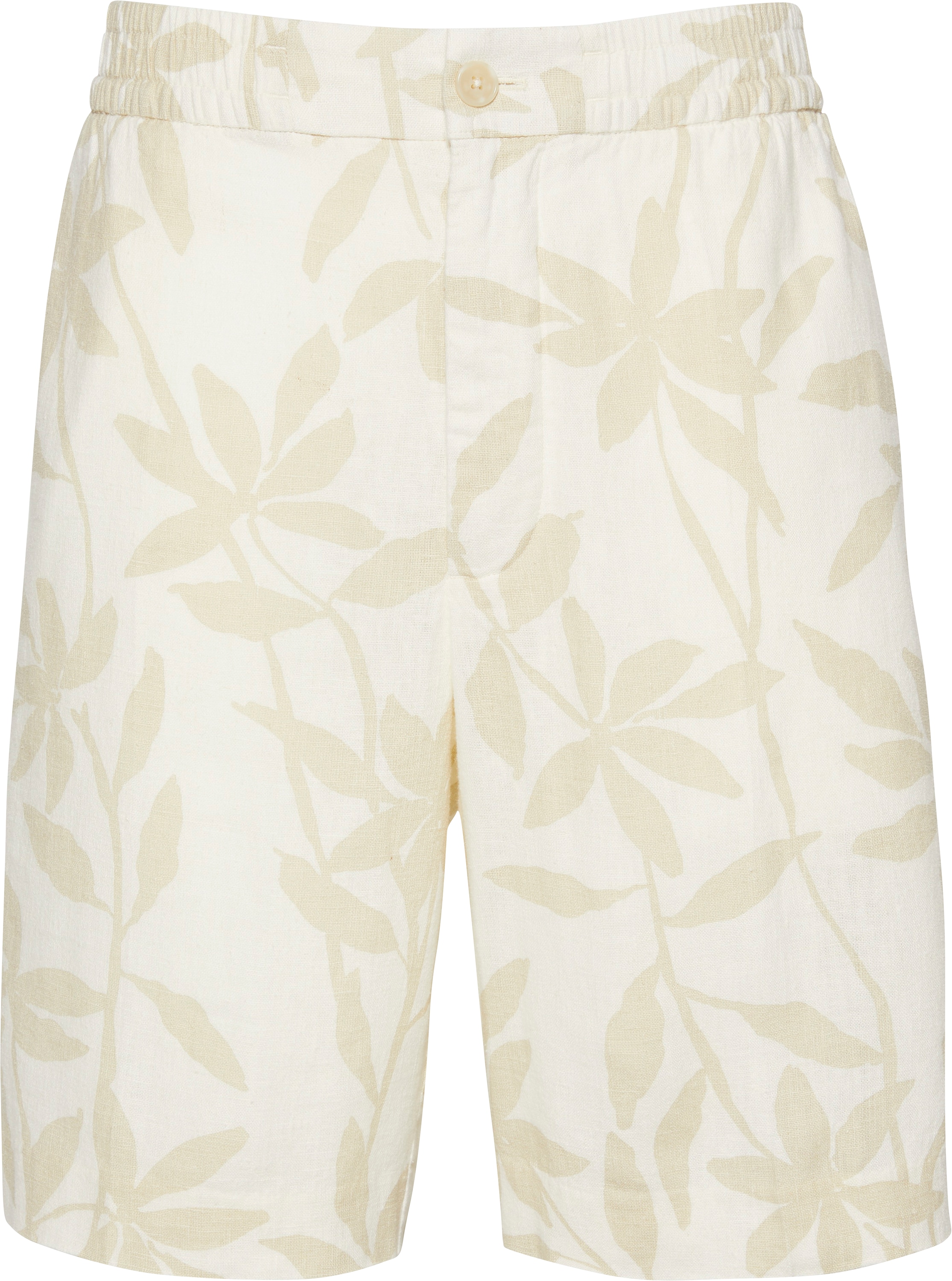 Calvin Klein Shorts »LINEN AOP PULL ON SHORT«, Mit elastischem Bund