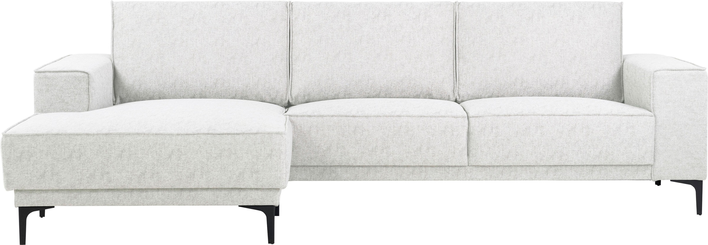 OTTO home Ecksofa "Polsterecke Oland, Struktur, Flachgewebe, Luxus-Microfas günstig online kaufen
