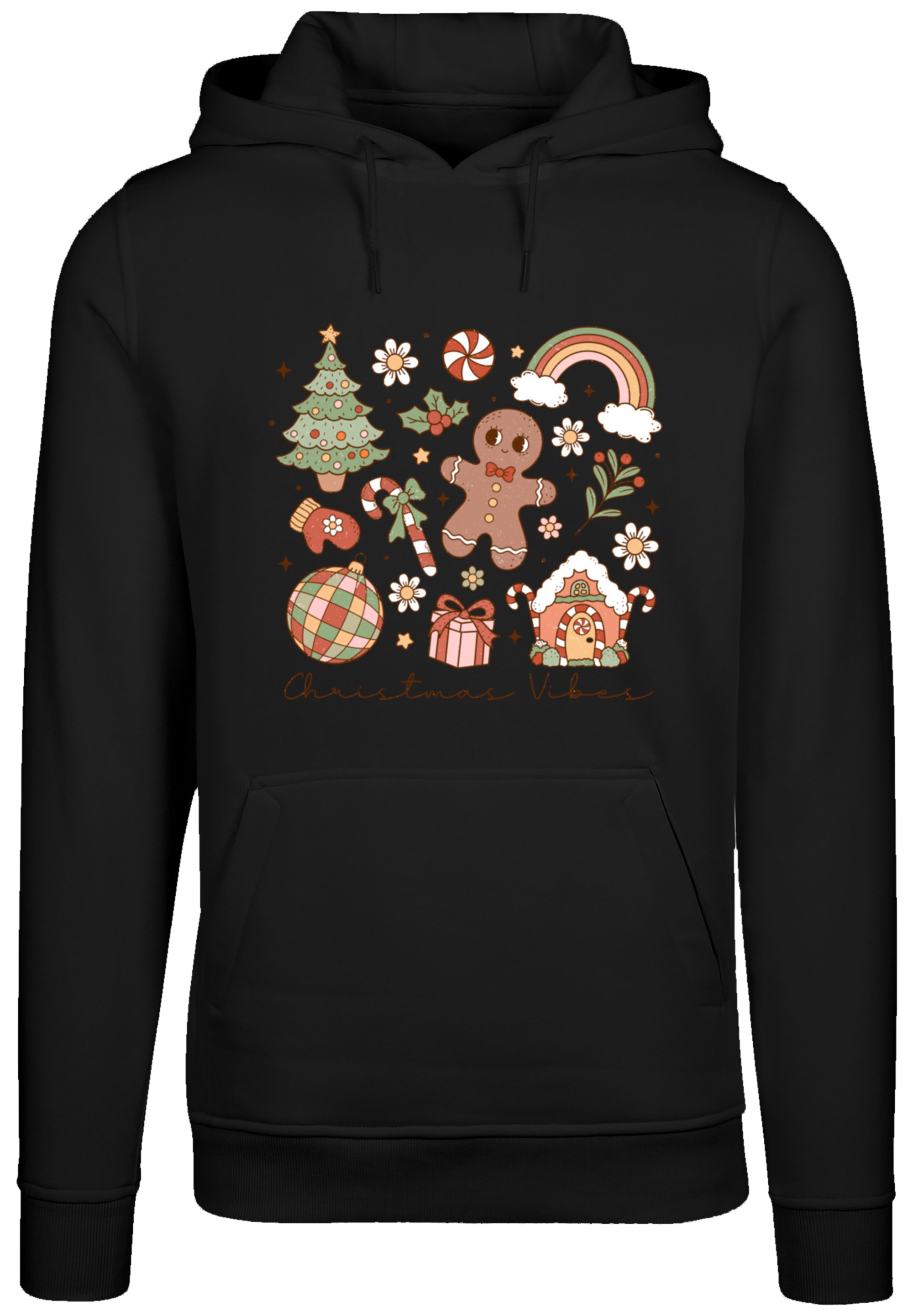 F4NT4STIC Kapuzenpullover »Christmas Vibes Cozy Cute Winter«, Premium Qualität