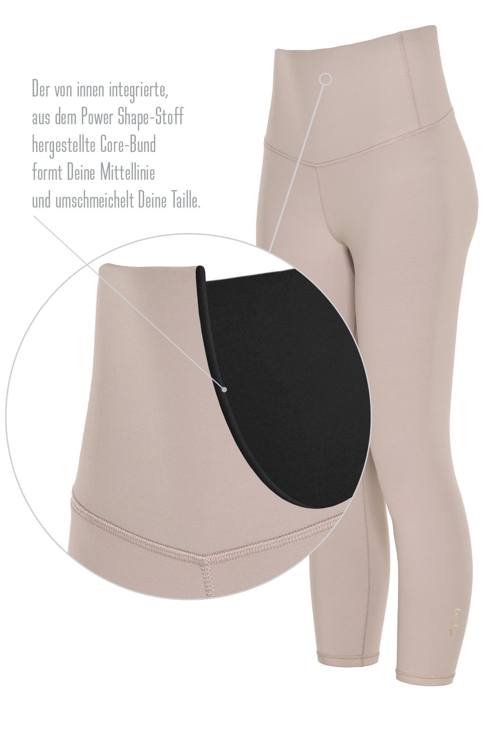 Winshape Leggings »7/8-Tights HWL317C«, mit V-Shape Applikation und Core-Bund