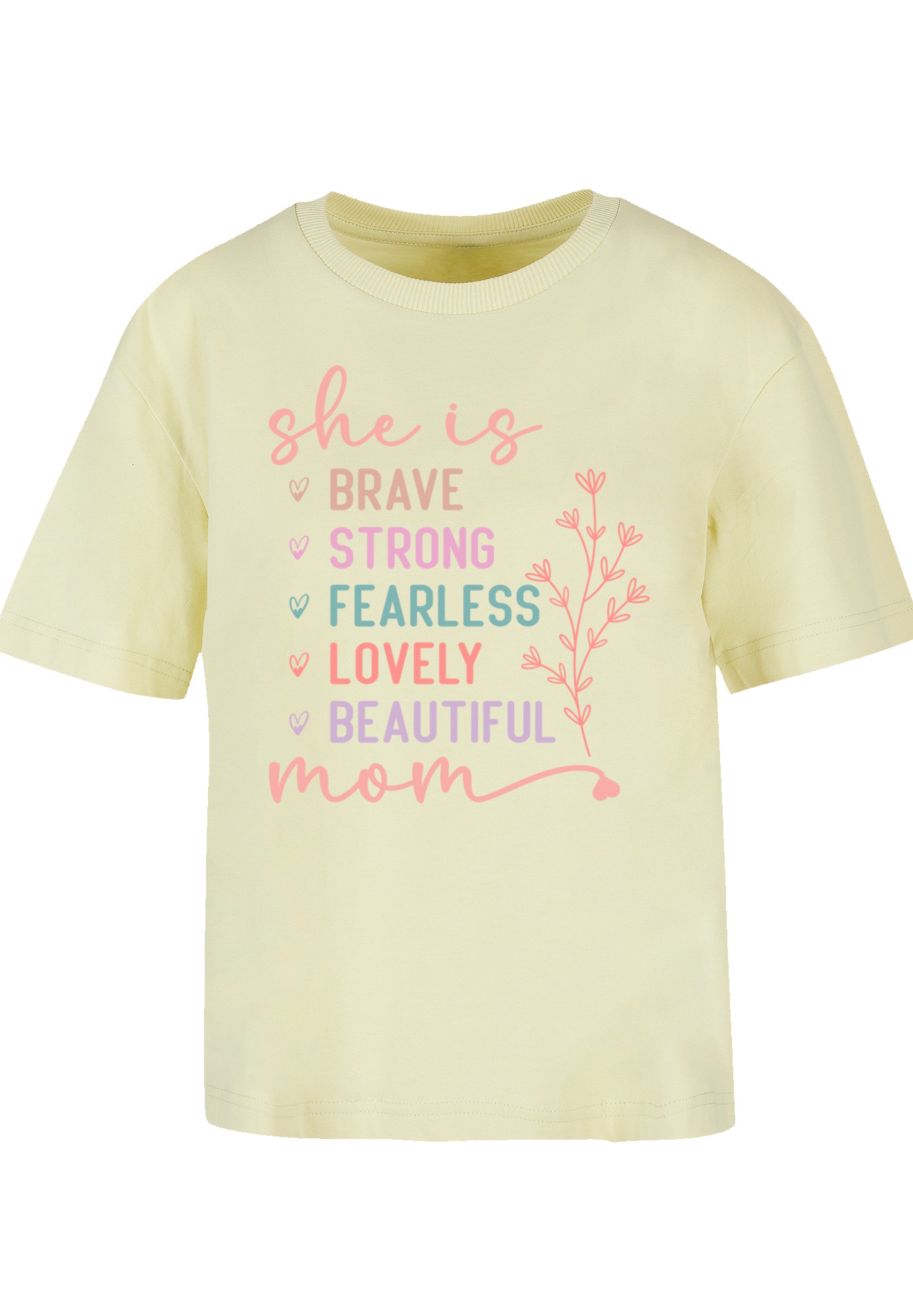 F4NT4STIC T-Shirt "Mothers Day Inspirational Message", Premium Qualität günstig online kaufen