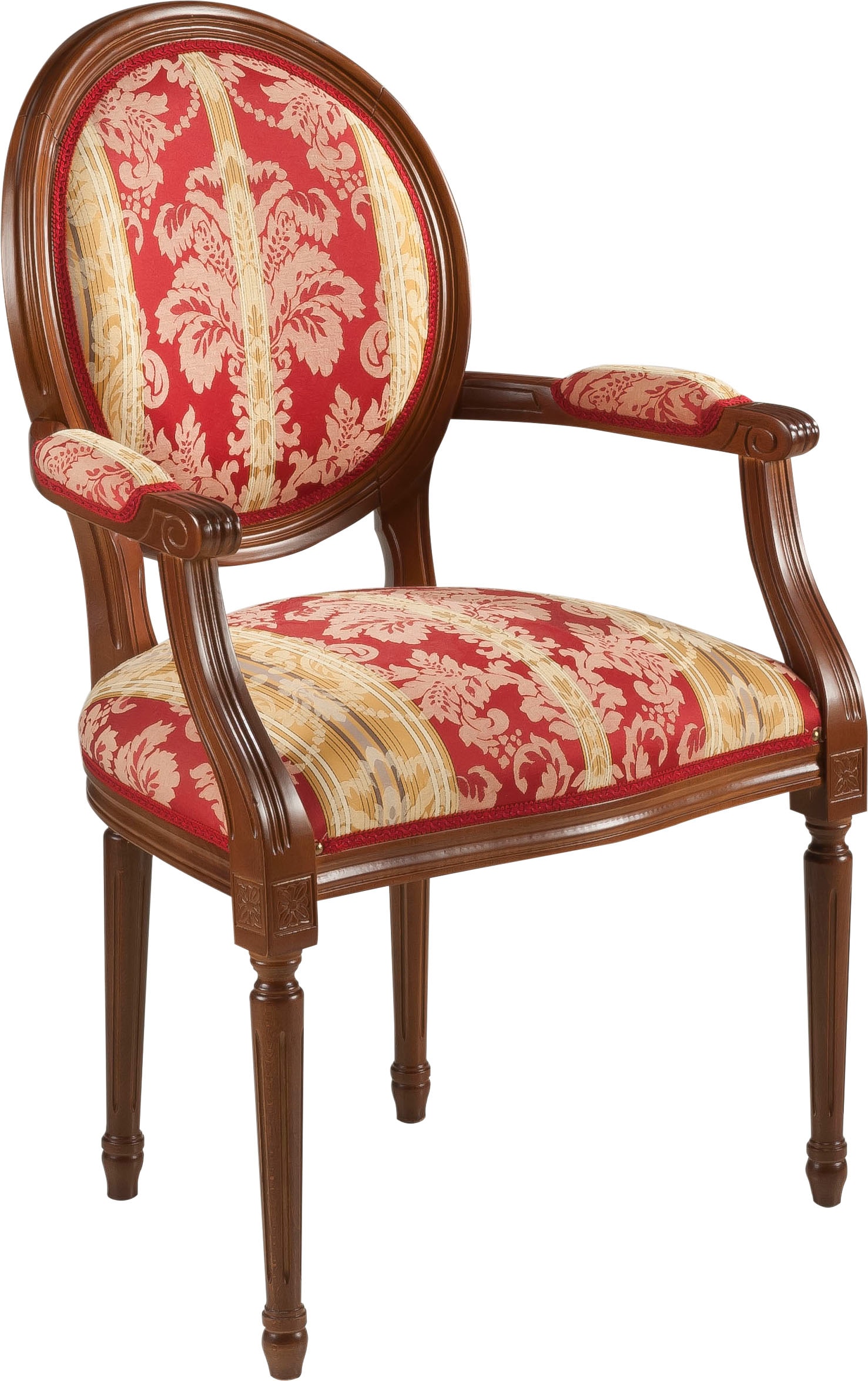 Armlehnstuhl »Stühle Valentina«, 1 St., Baumwolle-Polyester, Breite 60 cm