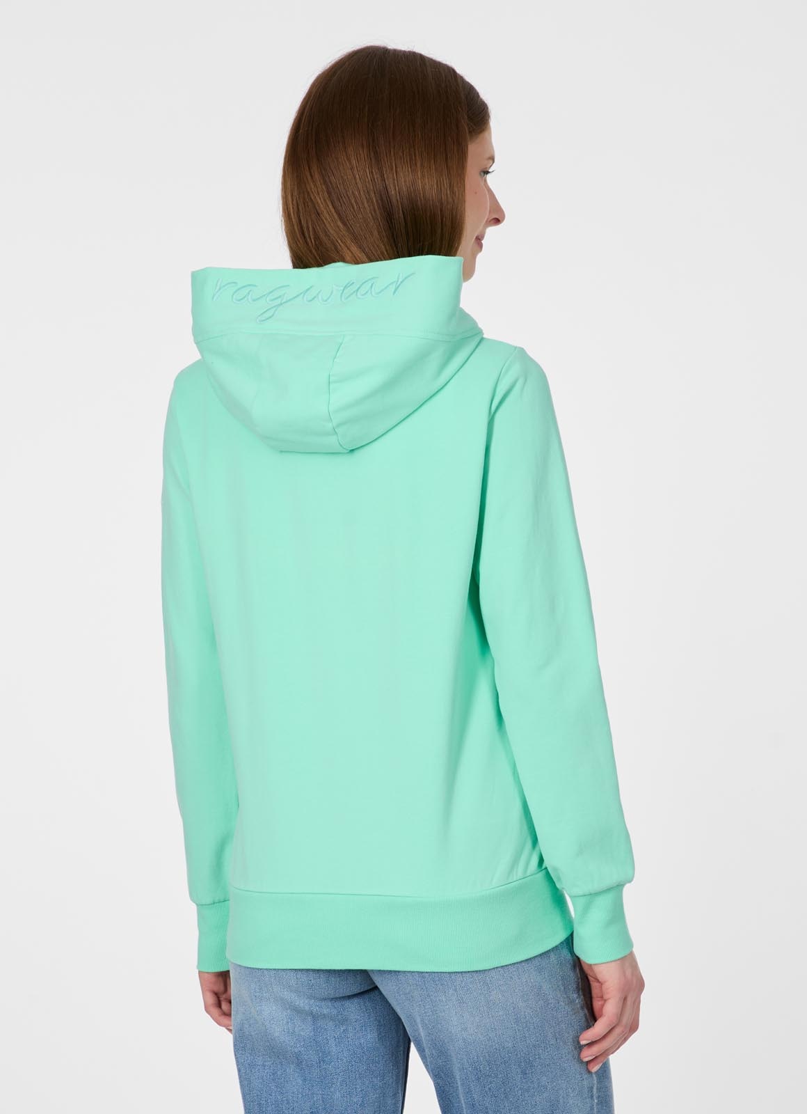 Ragwear Sweatjacke "NESKIA ZIP B" Dünne Baumwollmischung, innen brushed mit günstig online kaufen