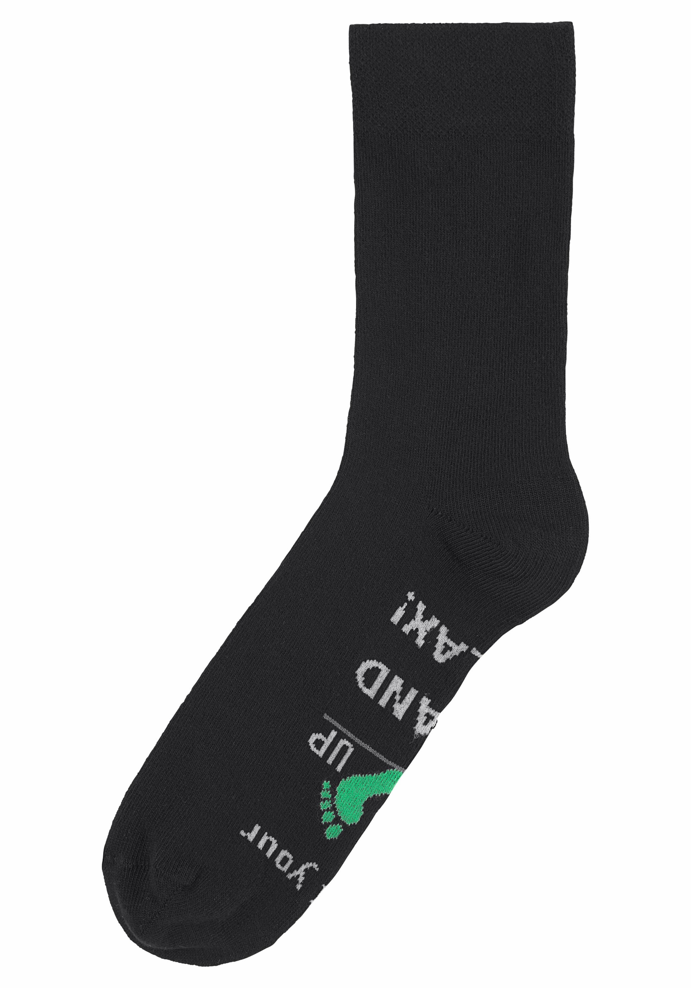 H.I.S Socken, (3 Paar), mit Bier Print