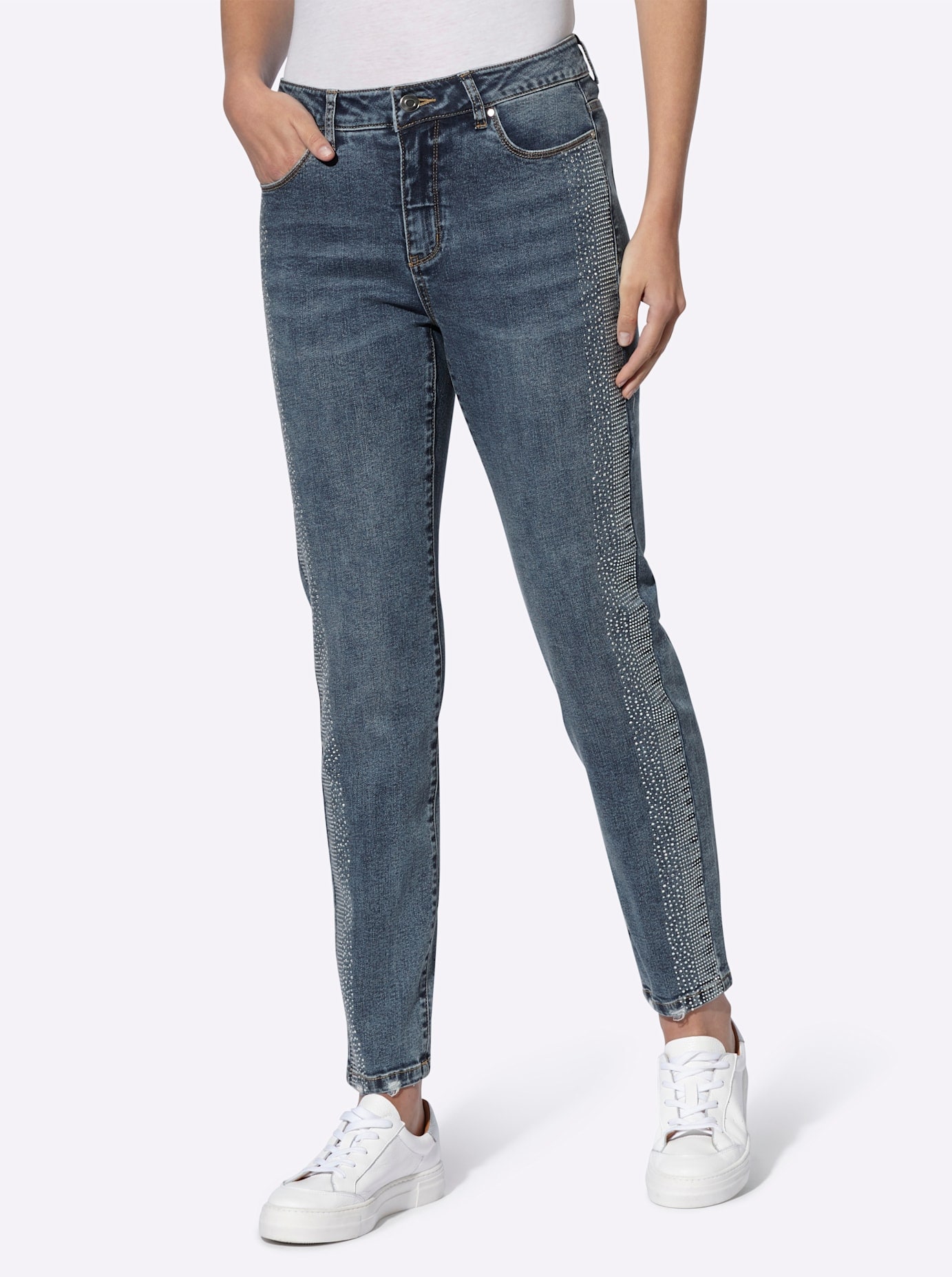 heine Bequeme Jeans 1 Stk. tlg. günstig online kaufen