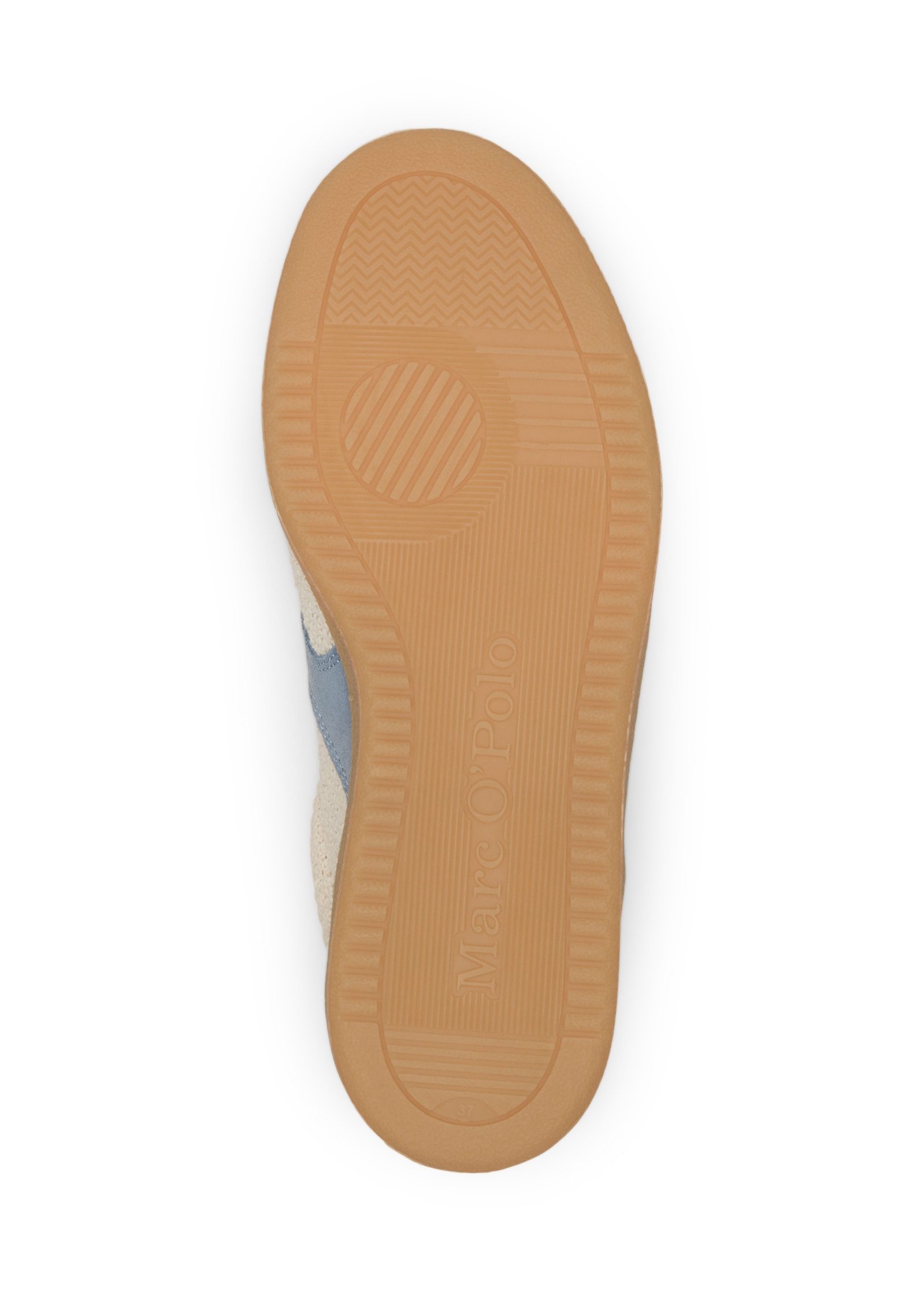 Marc O'Polo Sneaker »aus edlem Rindleder mit Häkeleinsätzen«