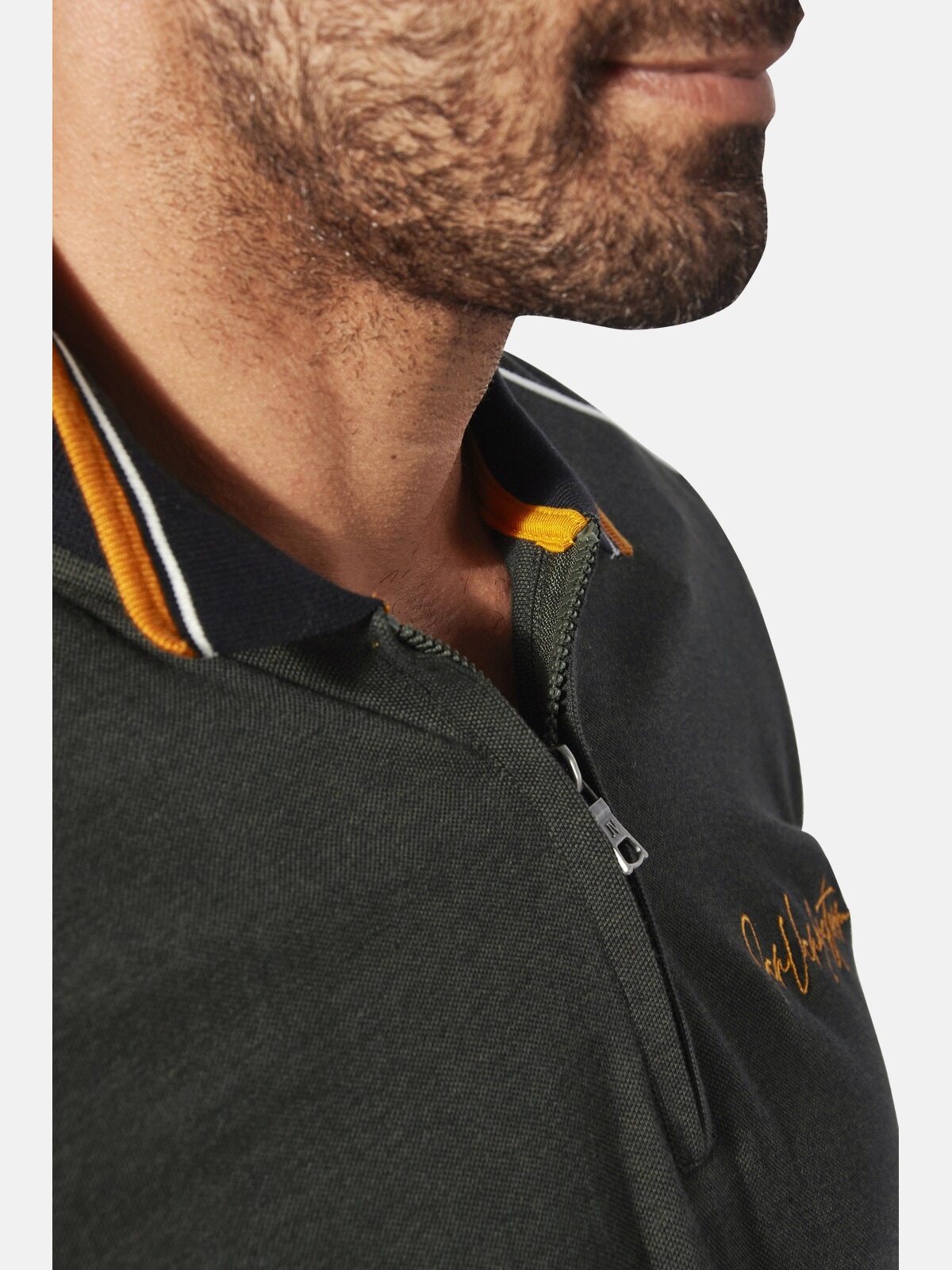 Jan Vanderstorm Langarm-Poloshirt »Langarm-Poloshirt ERIKELL«, (1 tlg.)