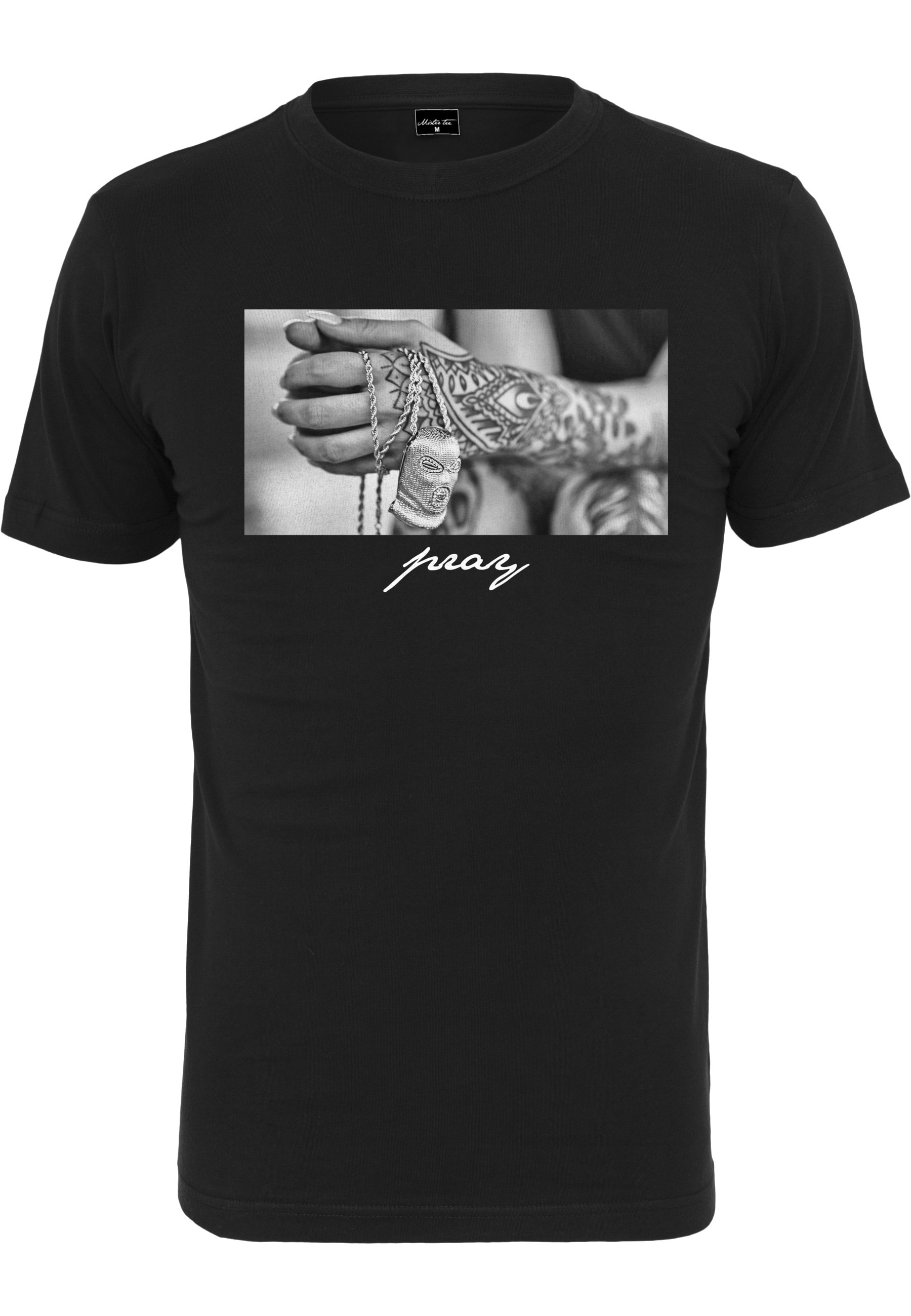 MisterTee T-Shirt "MisterTee Herren Pray 2.0 Tee" 1 Stk.
