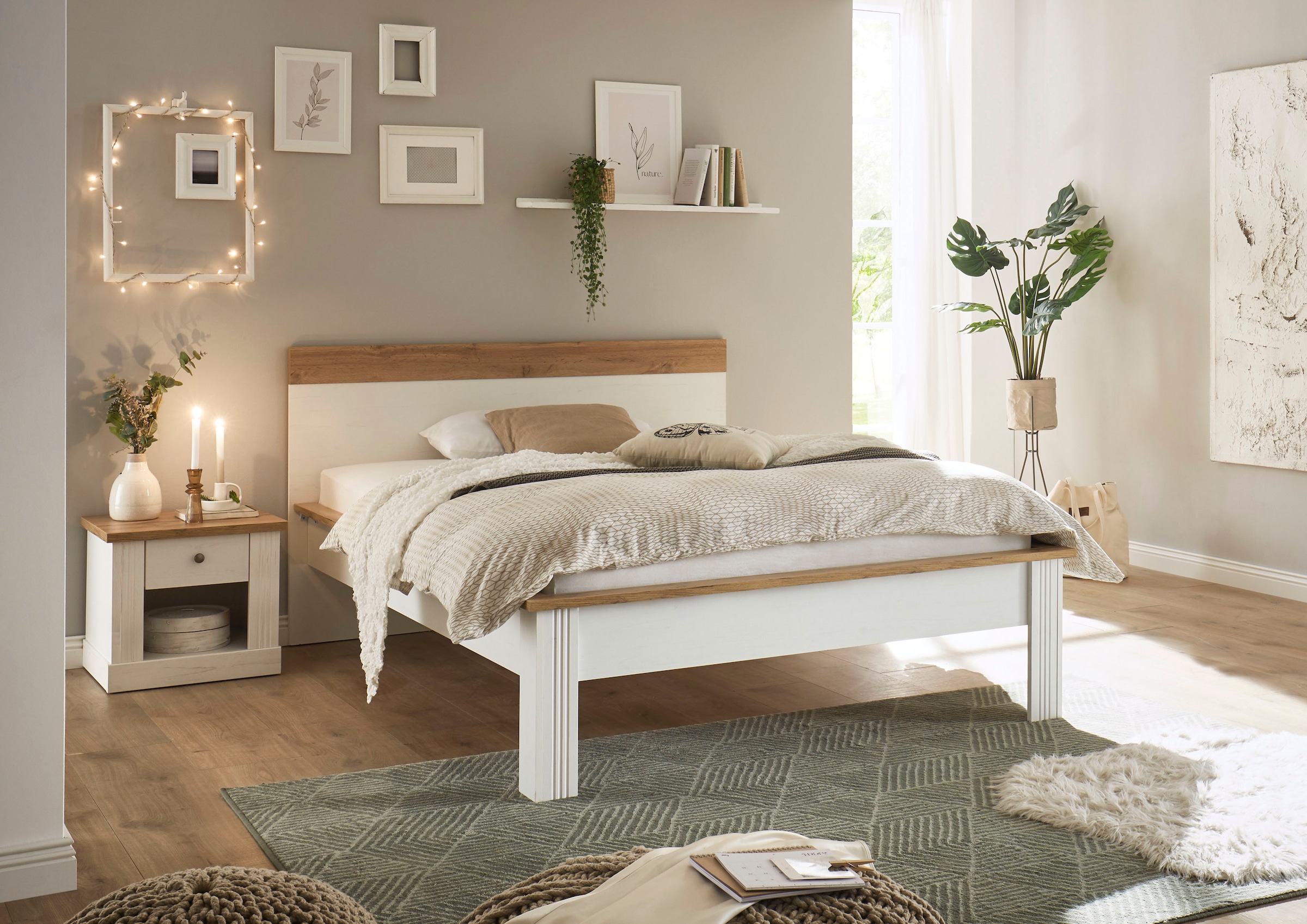 Home affaire Nachtkommode »WESTMINSTER«, mit 1 Schublade