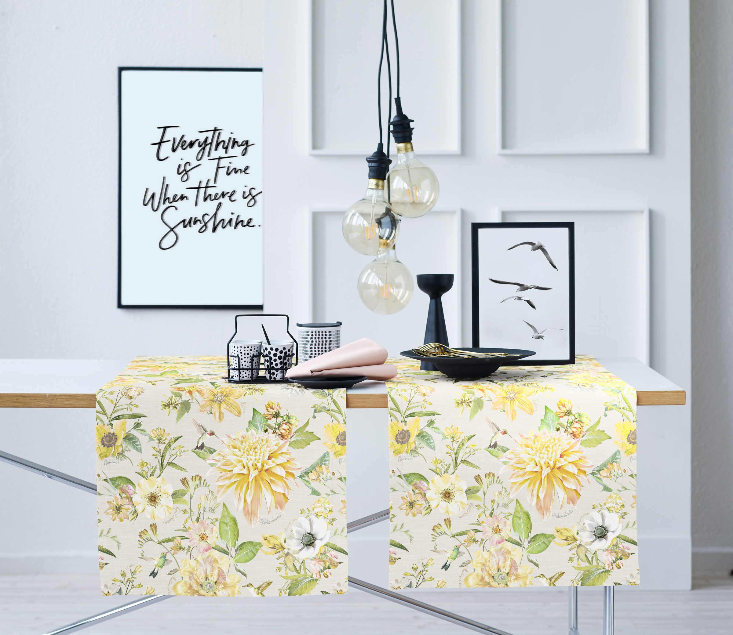 APELT Tischläufer "7305 SUMMERTIME, Sommerdeko, Sommer" Digitaldruck günstig online kaufen