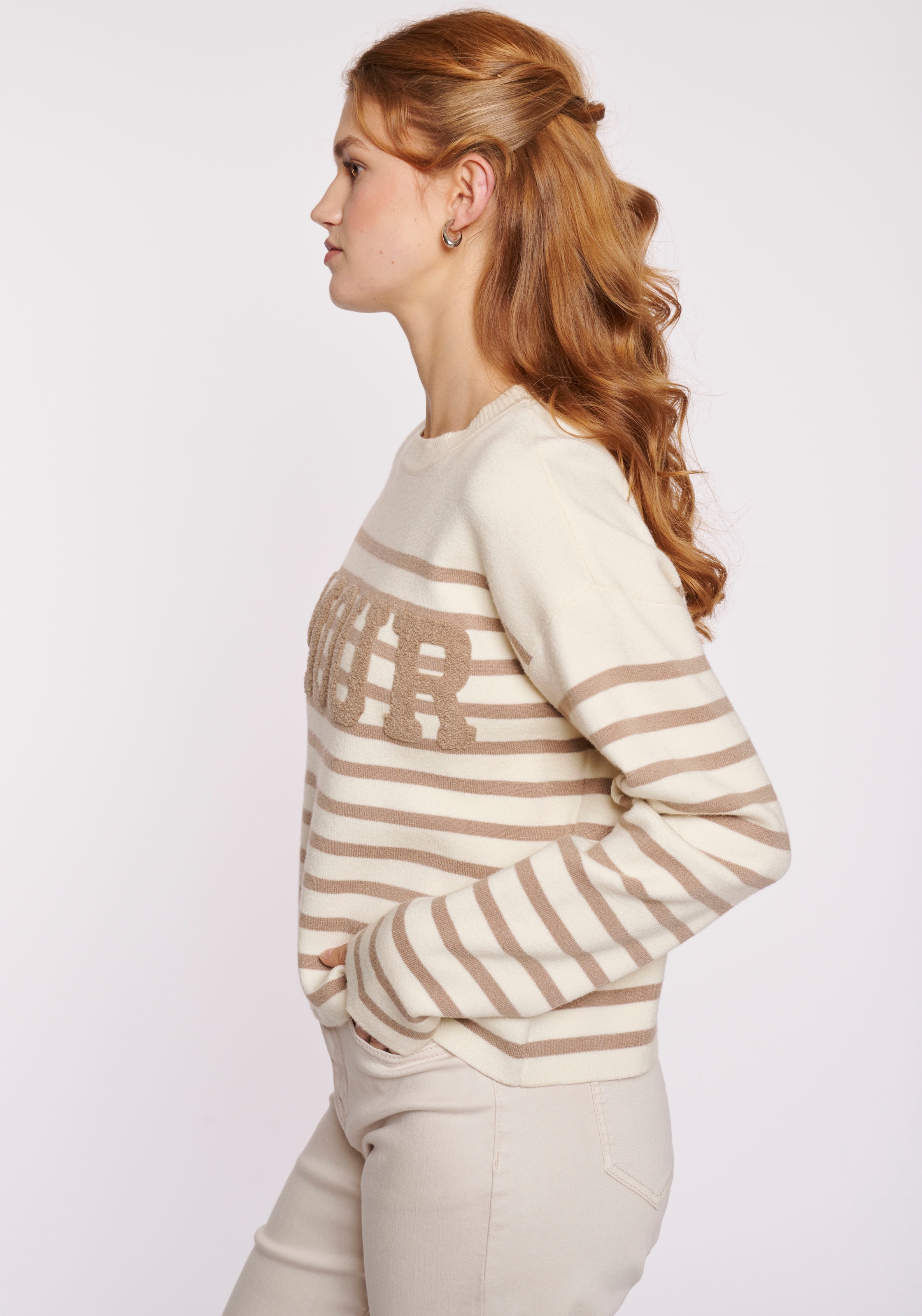 HaILY’S Strickpullover »LS V SK Am44our«