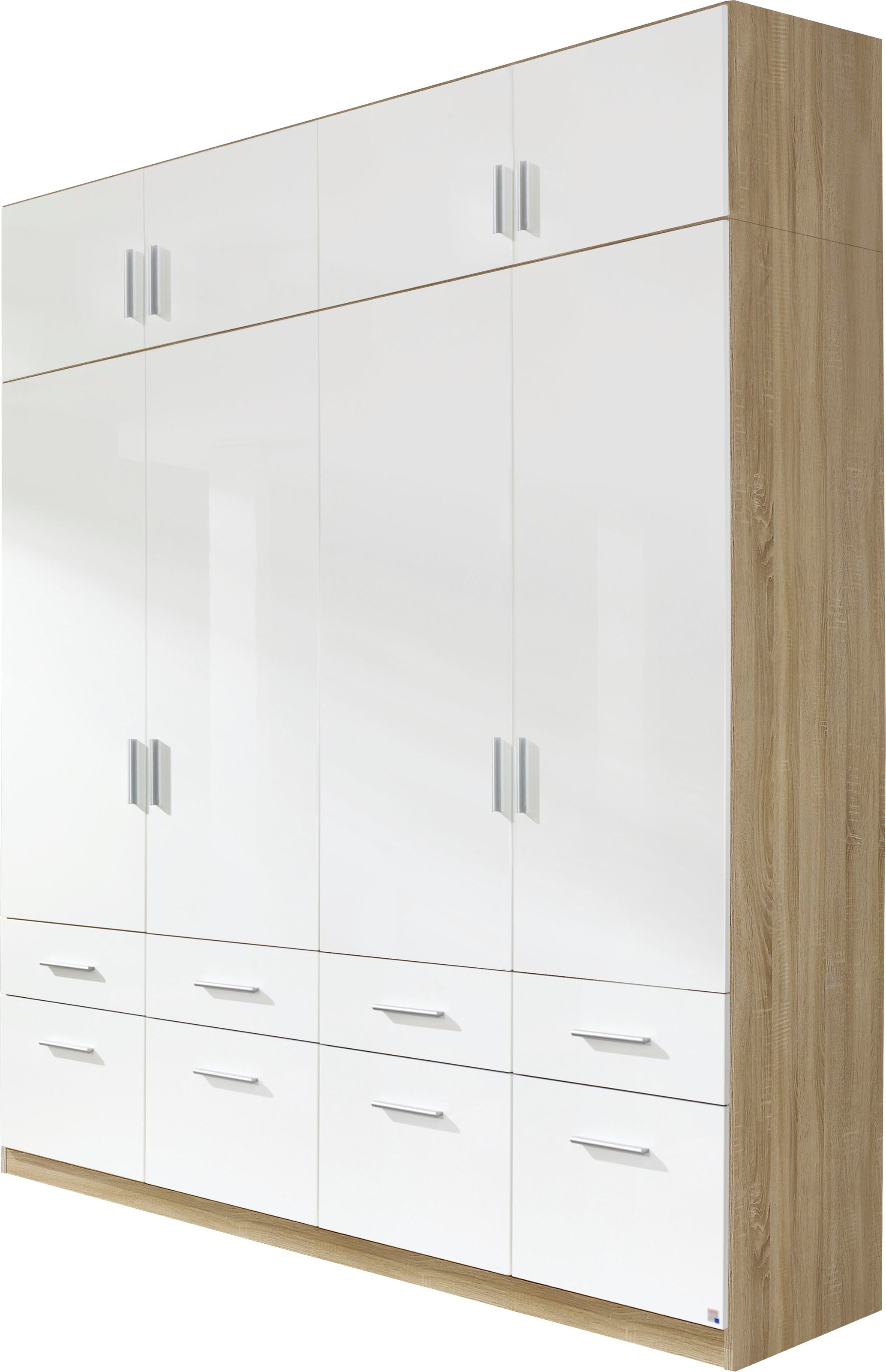 rauch Drehtürenschrank »Celle«, in 4 Breiten und 2 Höhen, optional mit Schubkästen MADE IN GERMANY