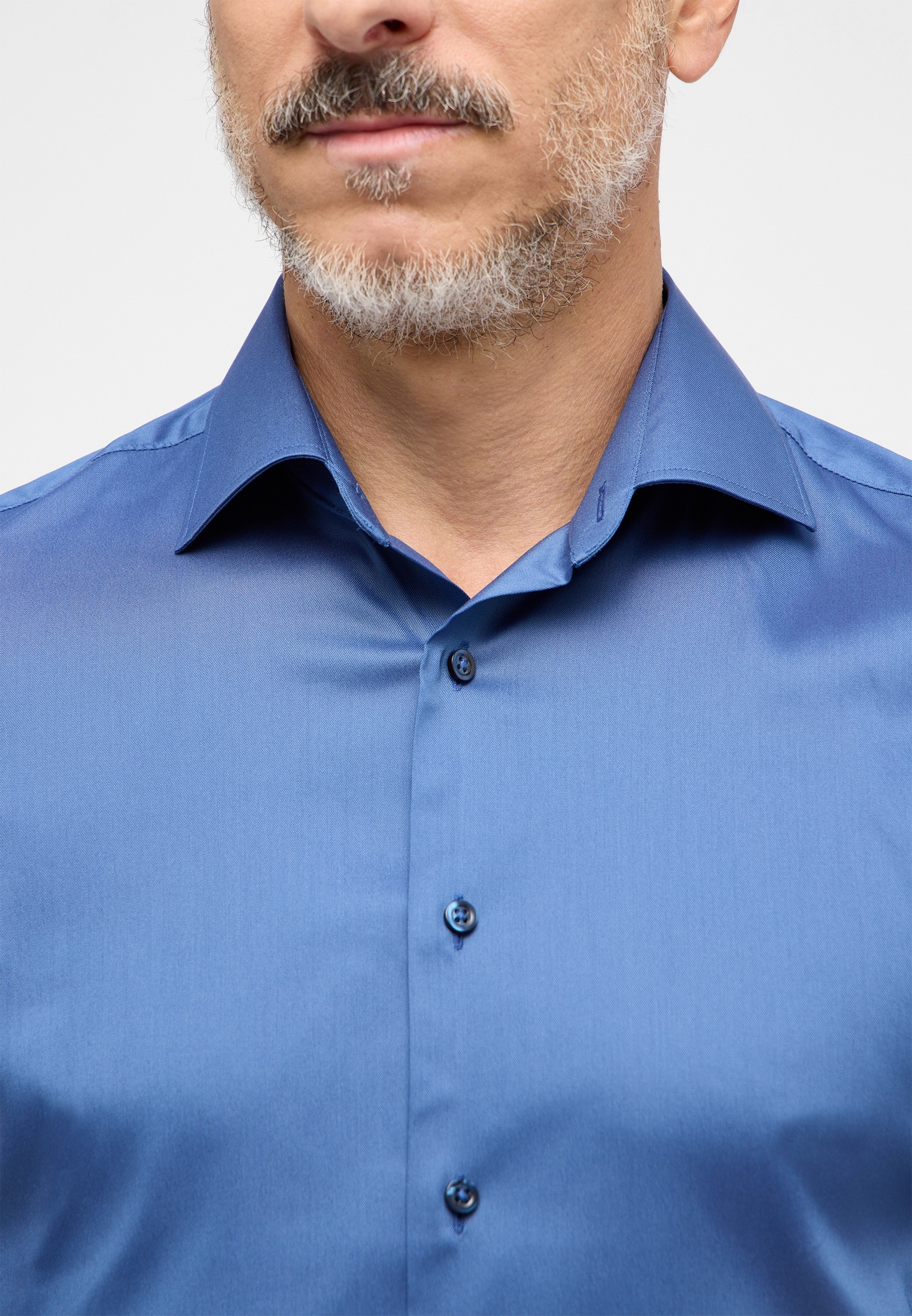 Thumbnail - Eterna Langarmhemd "SLIM FIT" EASY IRON (bügelleicht)