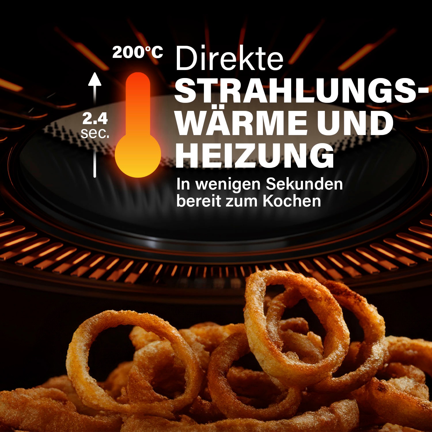 PRINCESS Heißluftfritteuse »182270 Cyclone Vision Airfryer«, 1500 W, Fassungsvermögen 5 l