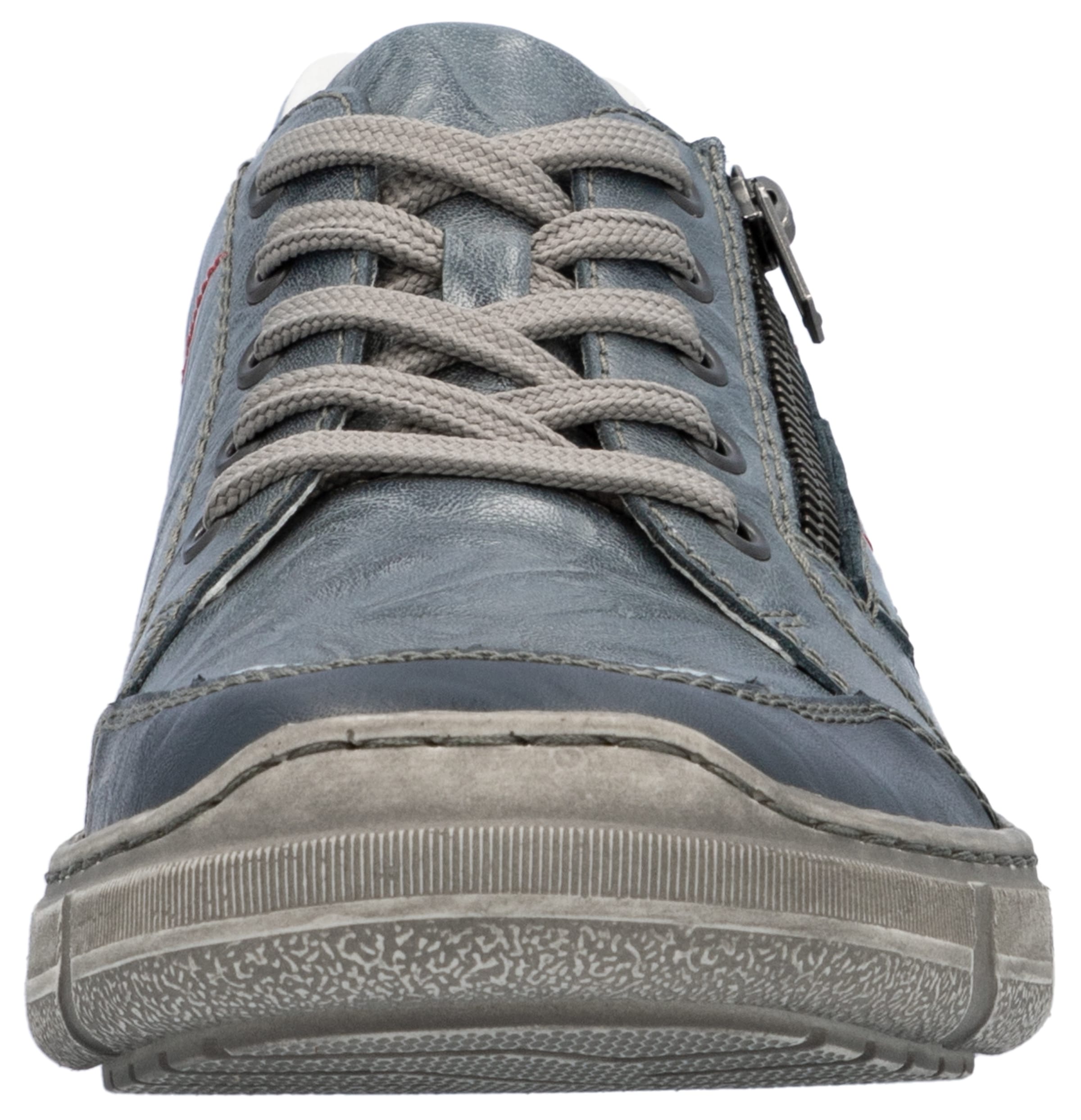 Rieker Sneaker, Schnürschuh, Halbschuh, Freizeitschuh mit Reißverschluss