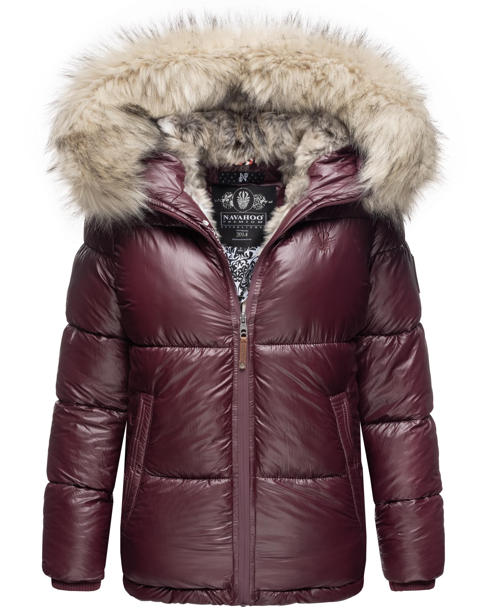 Navahoo Winterjacke "Tikunaa" mitKapuze warm gefütterte Damen Steppjacke mi günstig online kaufen