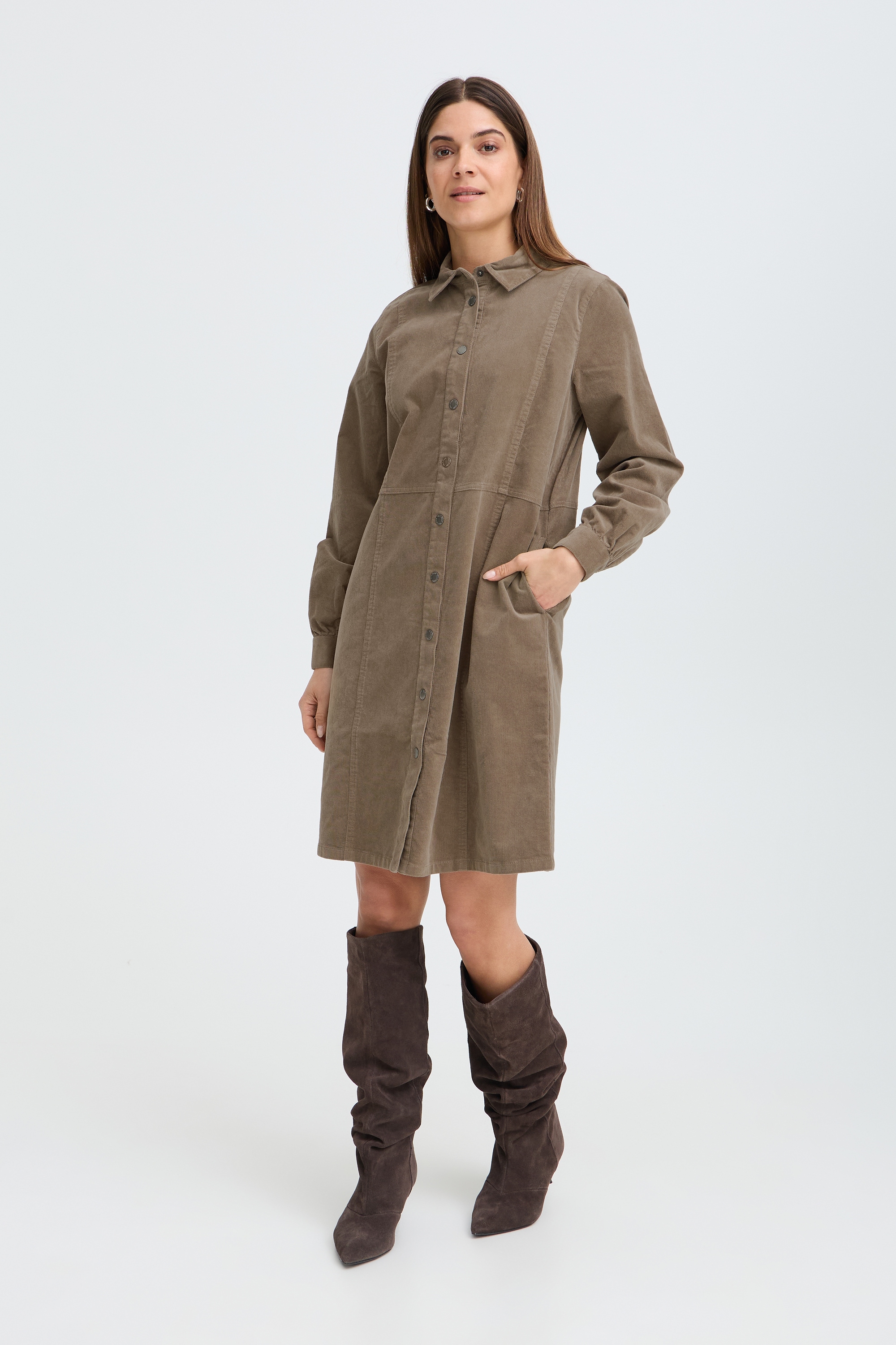 Pulz Jeans Midikleid »Damen Casual PZSALLY«
