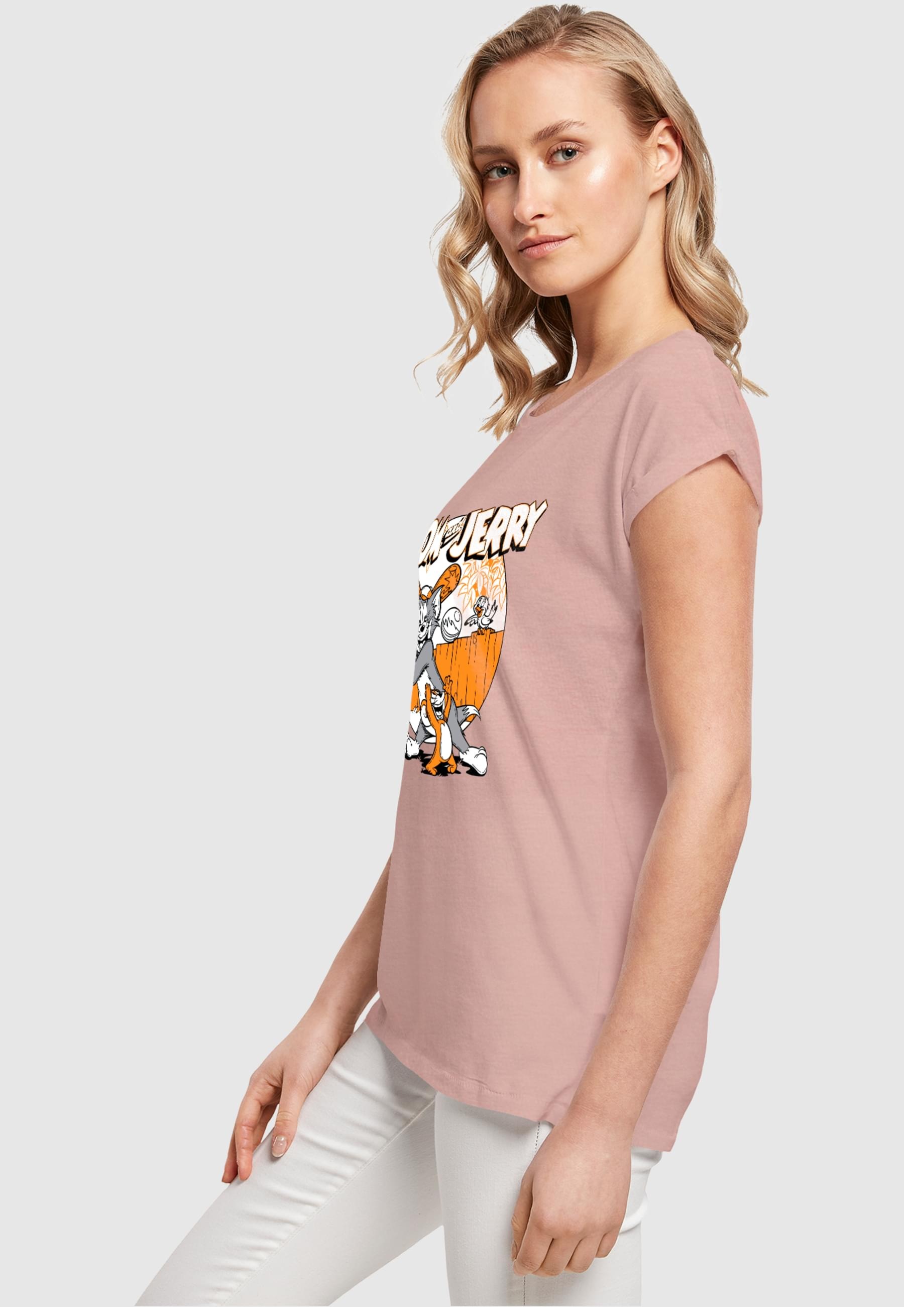 ABSOLUTE CULT T-Shirt »ABSOLUTE CULT Damen Ladies Tom and Jerry - Baseball T-Shirt«, (1 tlg.)