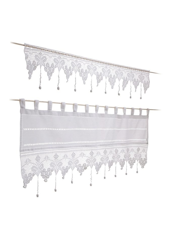 HOSSNER - ART OF HOME DECO Querbehang "Matterhorn" Schlaufen 1 Stk. tlg. Hx günstig online kaufen