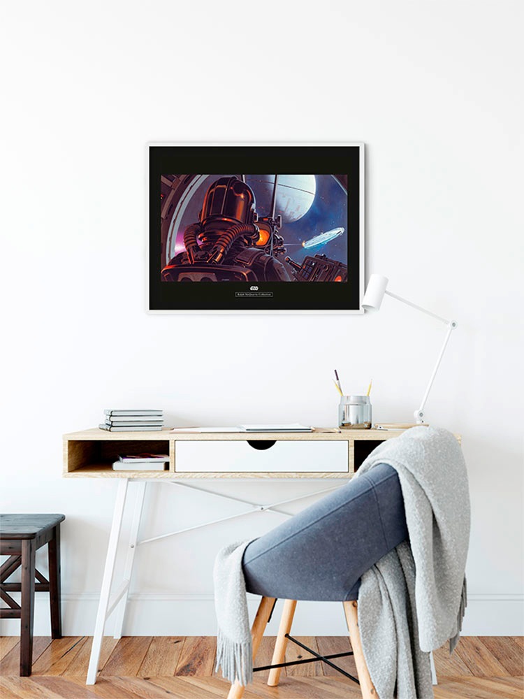 Komar Bild »Star Wars Classic RMQ TIE-Fighter Pilot«, Star Wars, (1 St.), Wandbild zur Dekoration im Kinderzimmer - ohne Rahmen