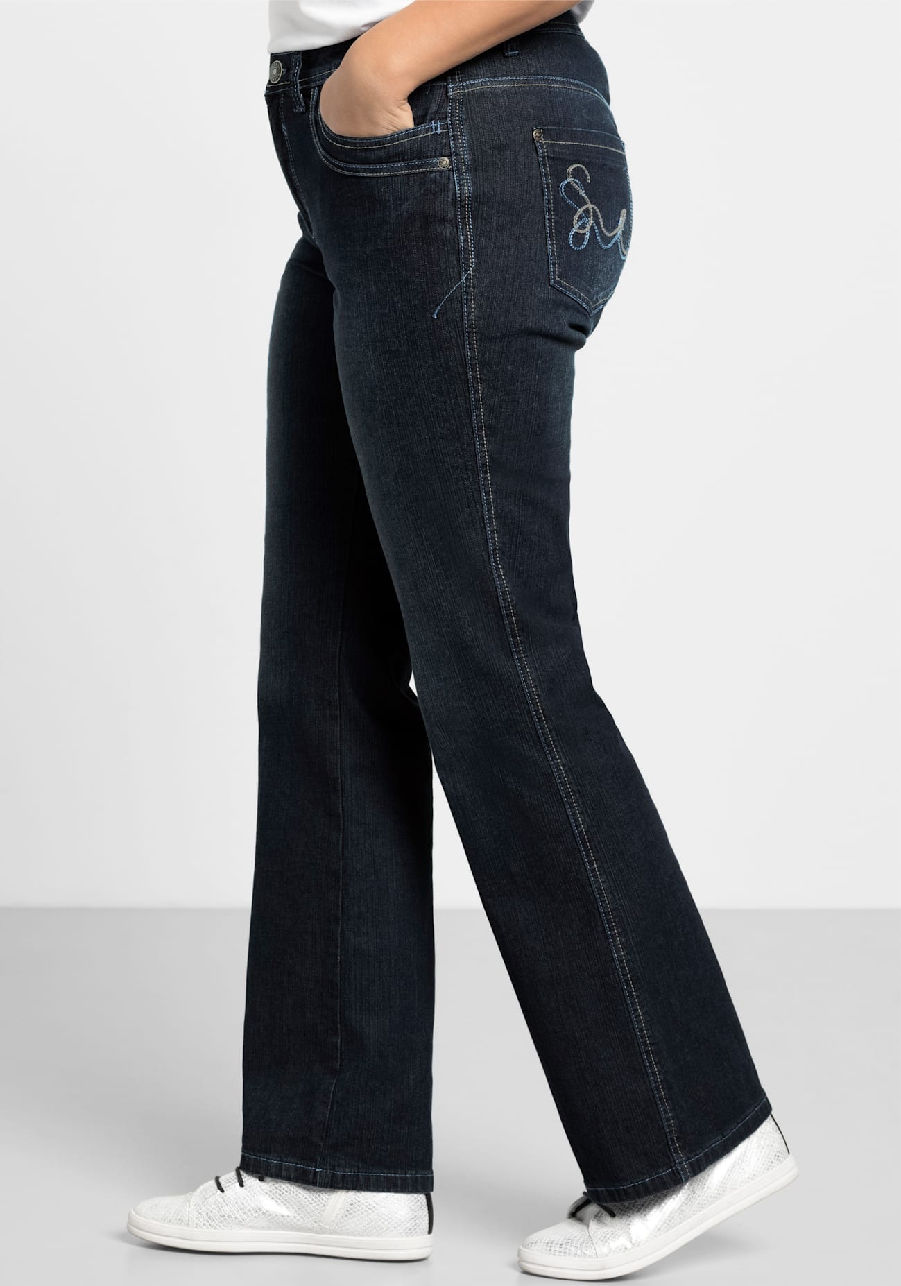 Sheego Bequeme Jeans, (1 tlg.)