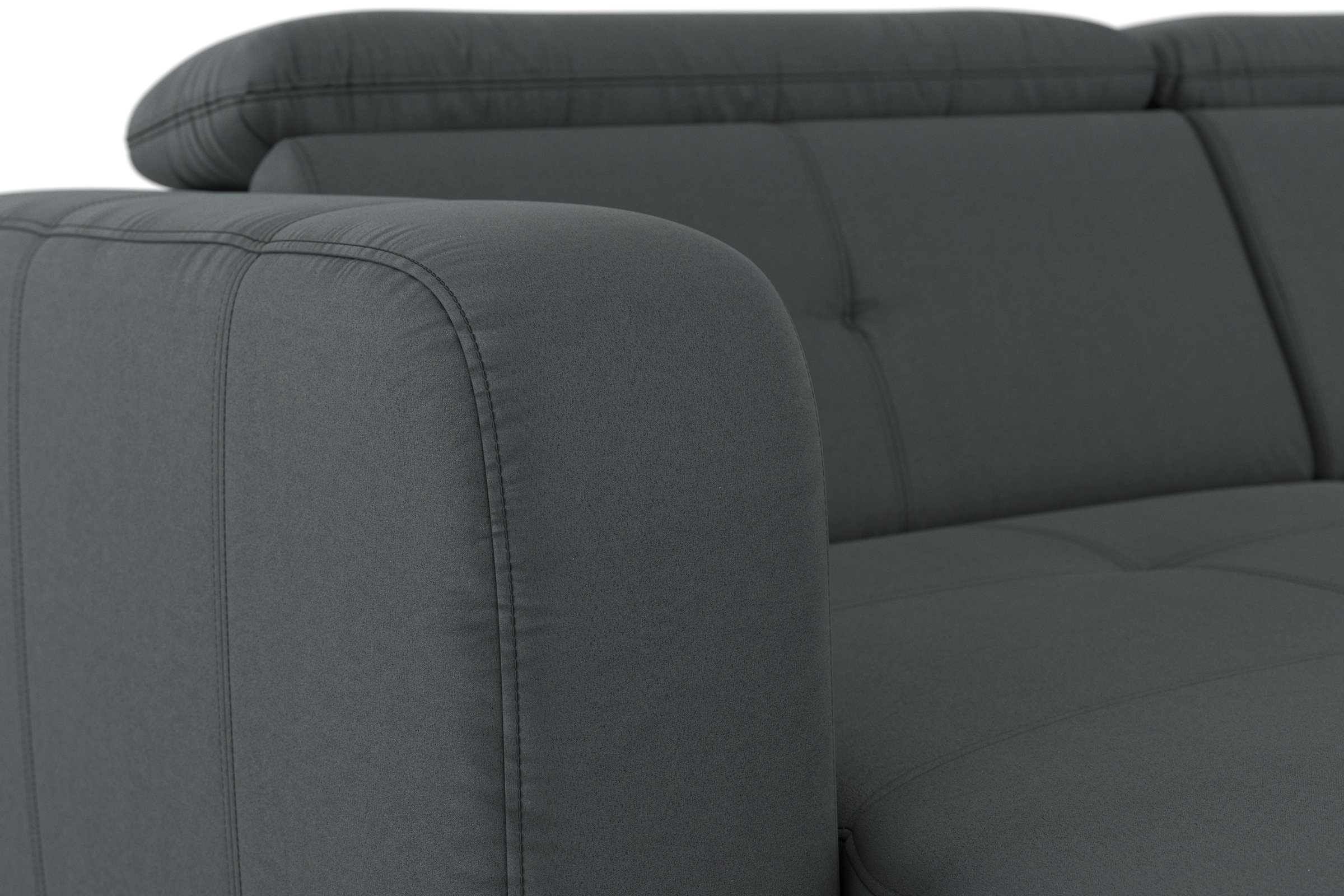 sit&more Wohnlandschaft »Belluci U-Form«, Kopfteilverstellung und Federkern, wahlweise mit Bettfunktion