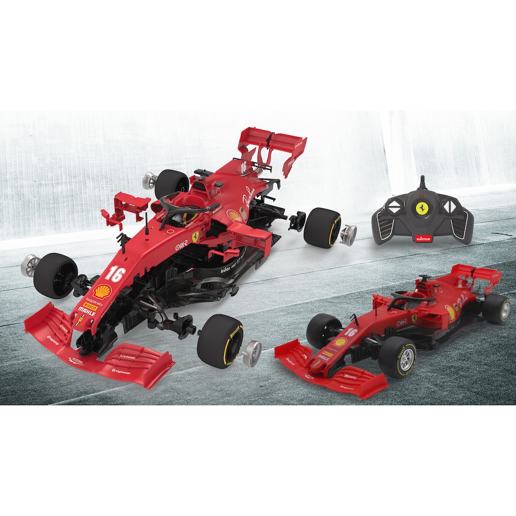 Jamara Modellbausatz »RC-Auto Ferrari SF 1000 1:16 rot 2,4GHz«, 1:16