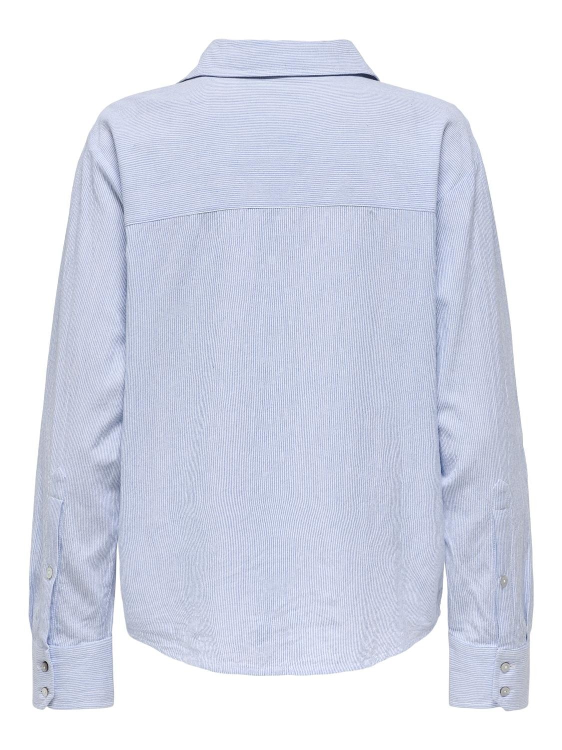 ONLY Hemdbluse »ONLALINA LIFE L/S STRIPE SHIRT WVN«