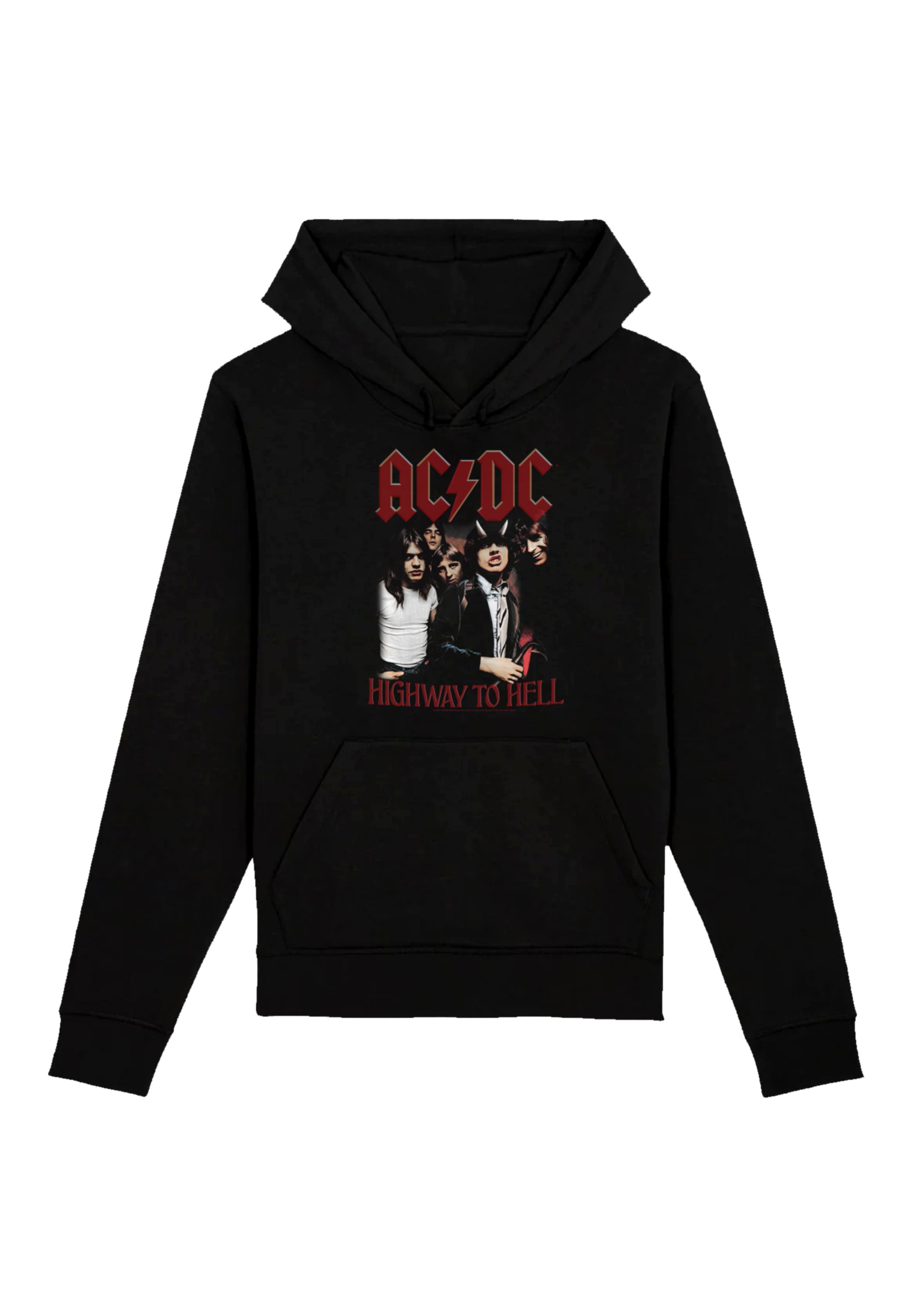 F4NT4STIC Kapuzenpullover »AC/DC Rock Musik Band Highway To Hell«, Premium Qualität