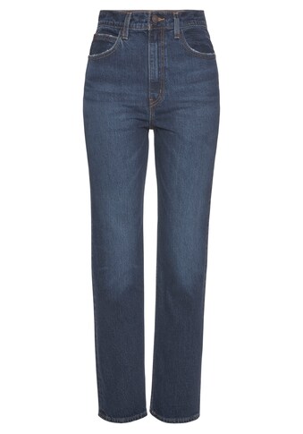 Levi's® Straight-Jeans »70S HIGH SLIM STRAIGHT«, Mit verdeckter Knopfleiste kaufen