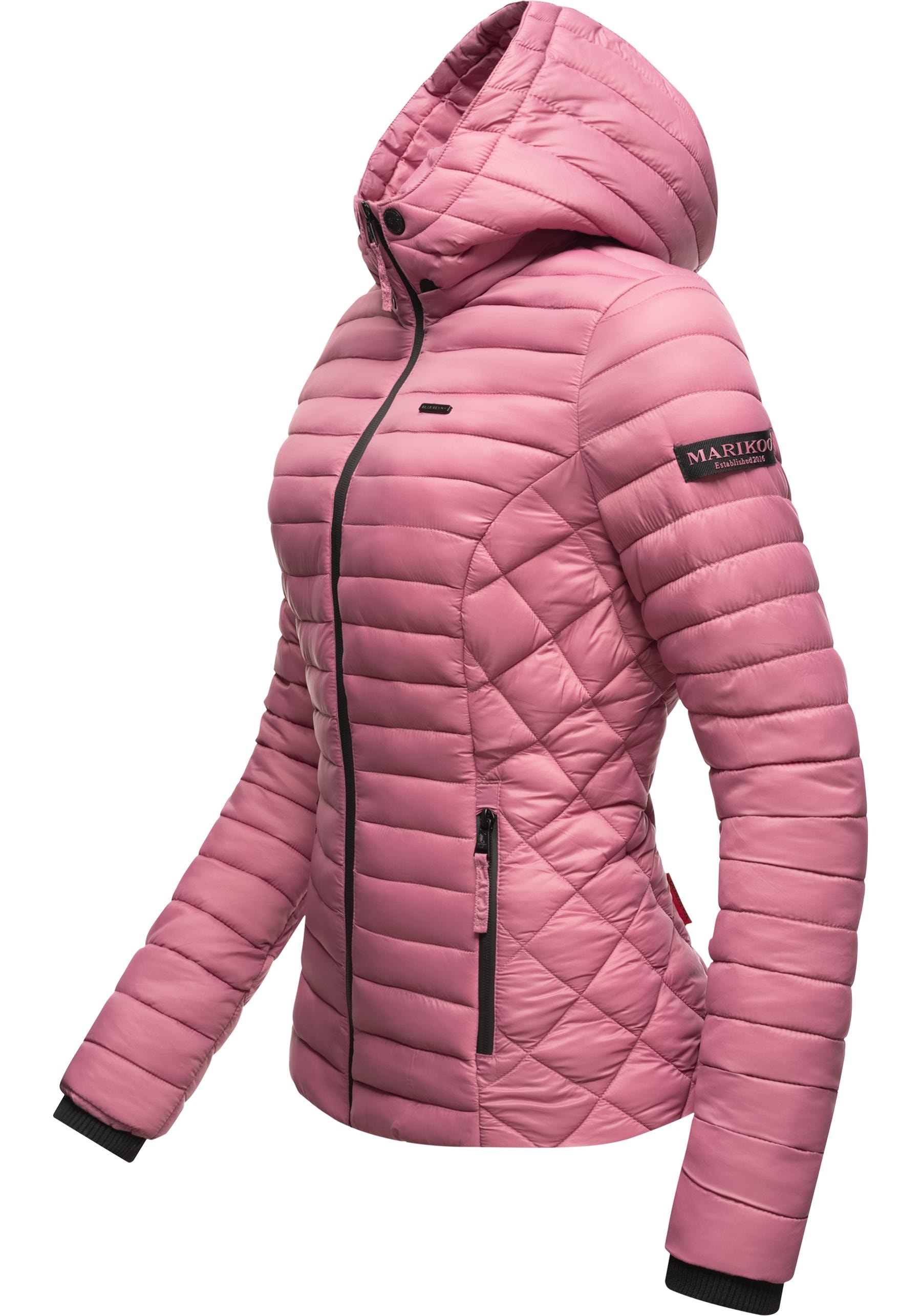 Marikoo Steppjacke "Samtpfote", mit Kapuze, ultraleichte Übergangsjacke mit günstig online kaufen