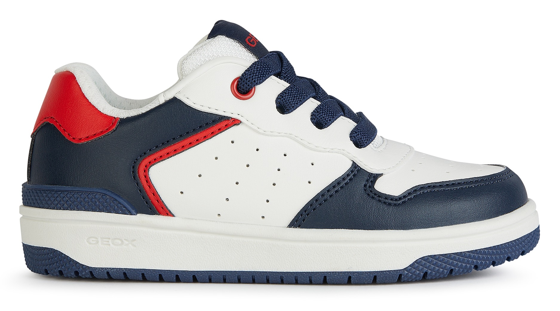 Geox Sneaker »J WASHIBA BOY«, Retro Sneaker, Schlupfschuh im Skater-Look