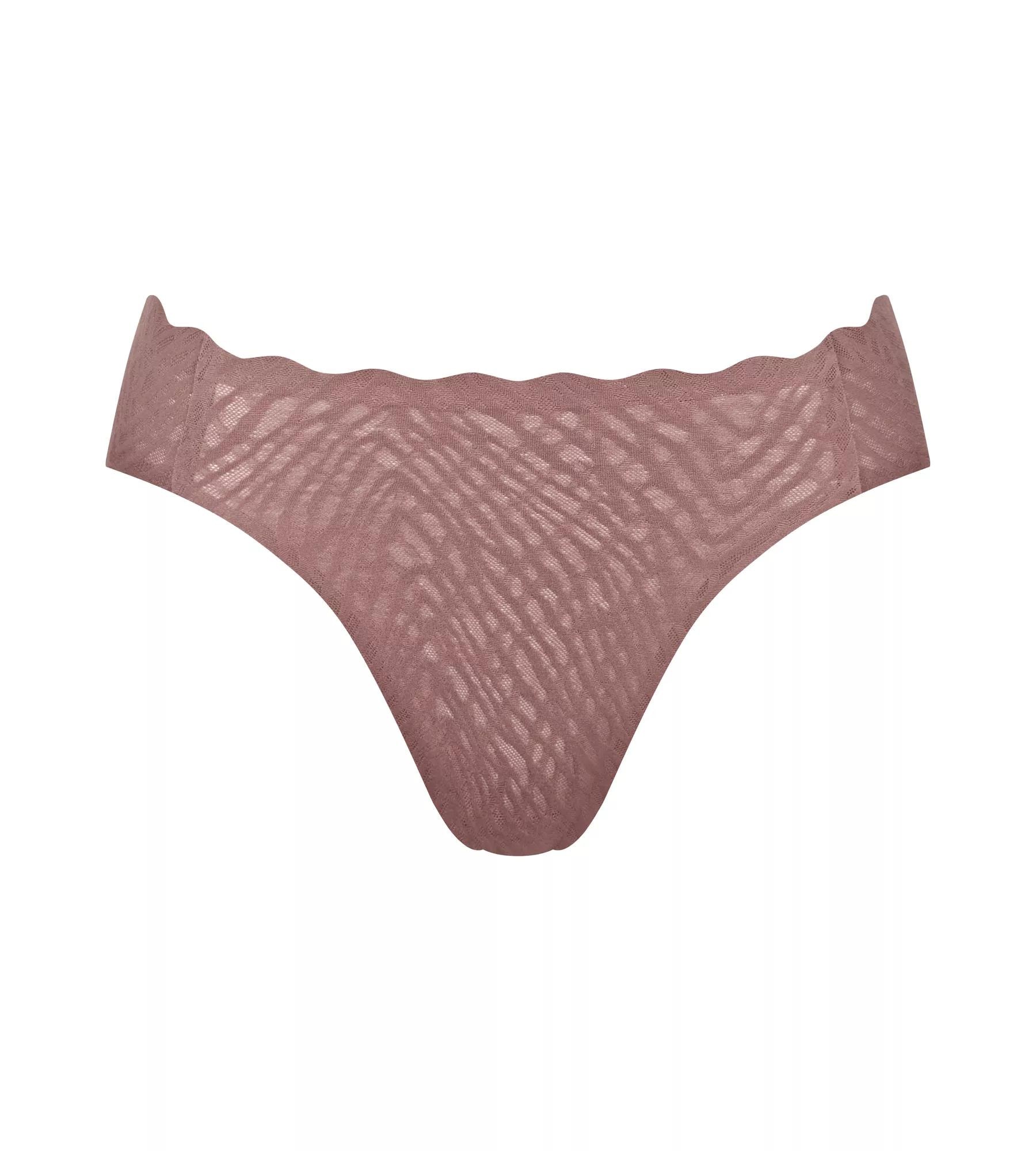 sloggi Slip »ZERO Feel Bliss« unsichtbar, mit Spitzenoptik, mit hohem Beinausschnitt