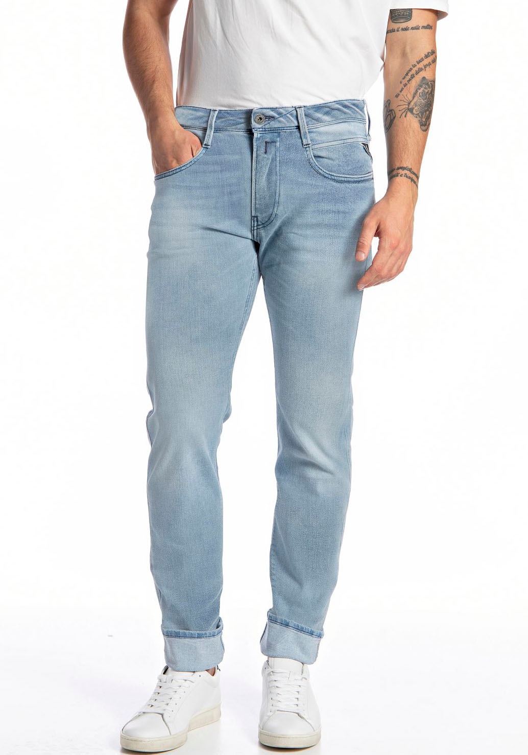 Replay Slim-fit-Jeans "Anbass Superstretch"