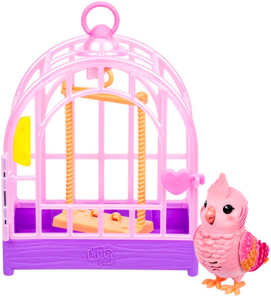 Moose Spielfigur »Little Live Pets, My Really Real Bird mit Vogelkäfig - Rosie«