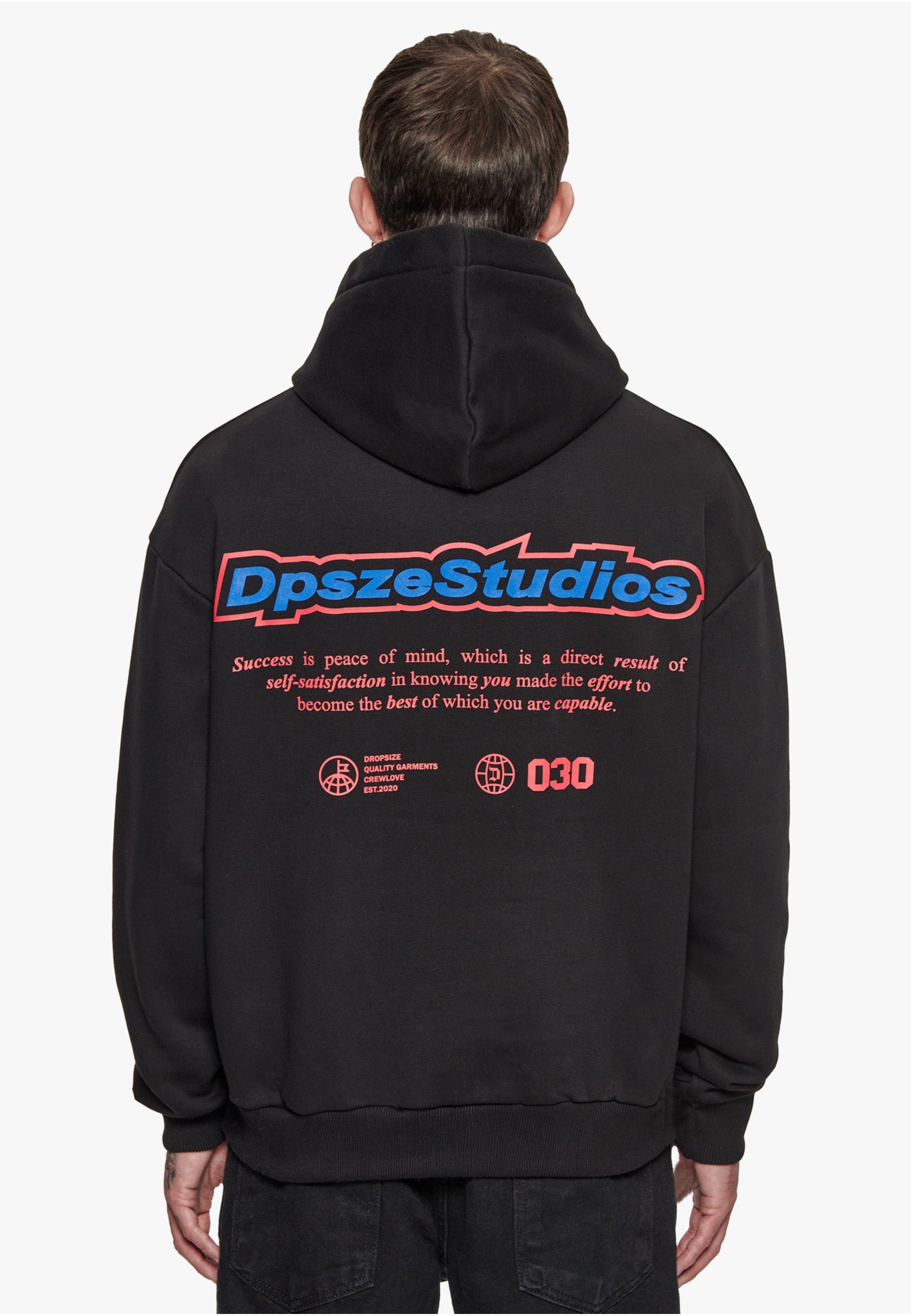 Dropsize Kapuzensweatshirt »Dropsize Herren Dropsize Heavy Oversize Peace Of Mind Hoodie«, 1 Stk.

