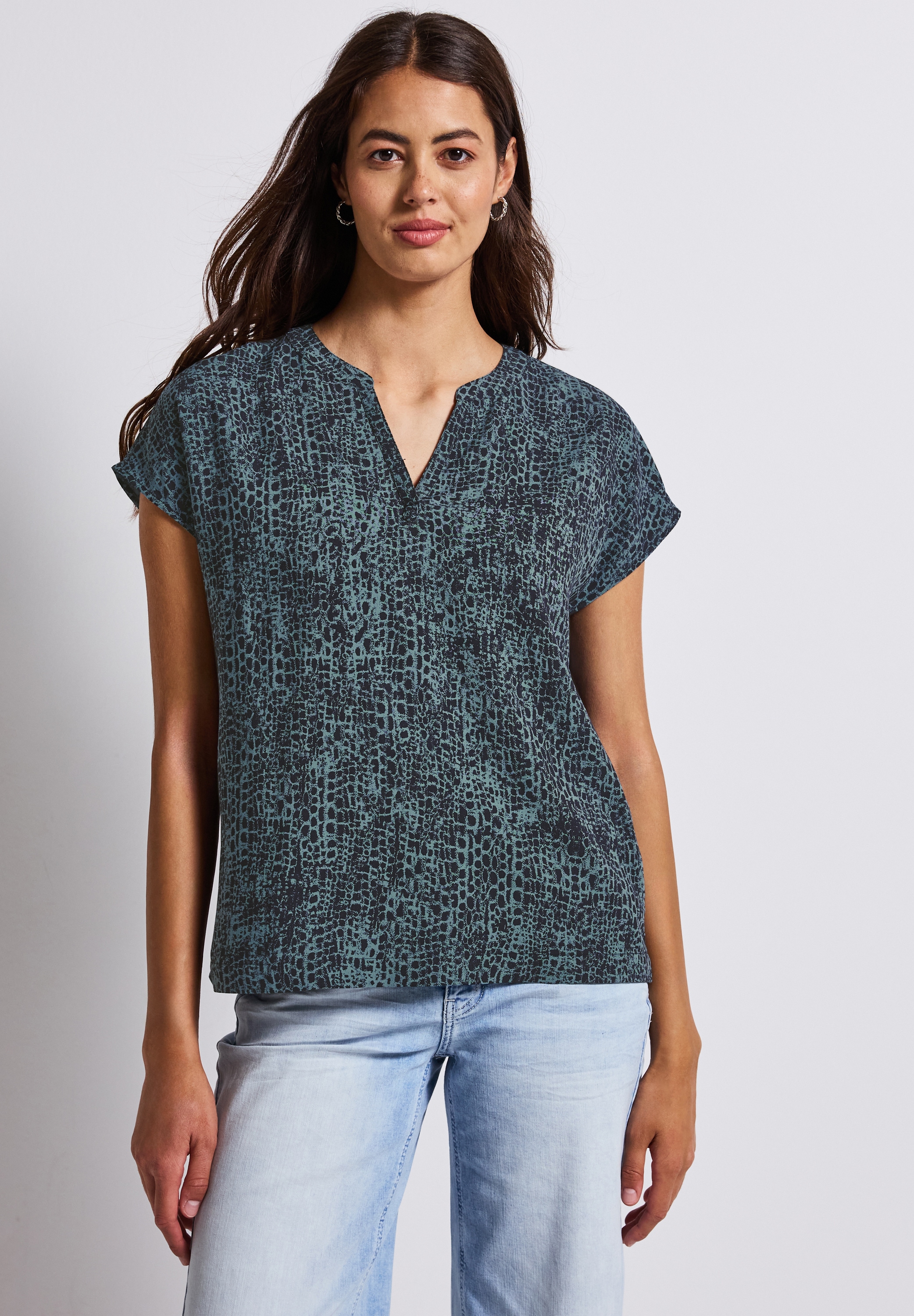 STREET ONE Shirtbluse, aus softer Viskose günstig online kaufen