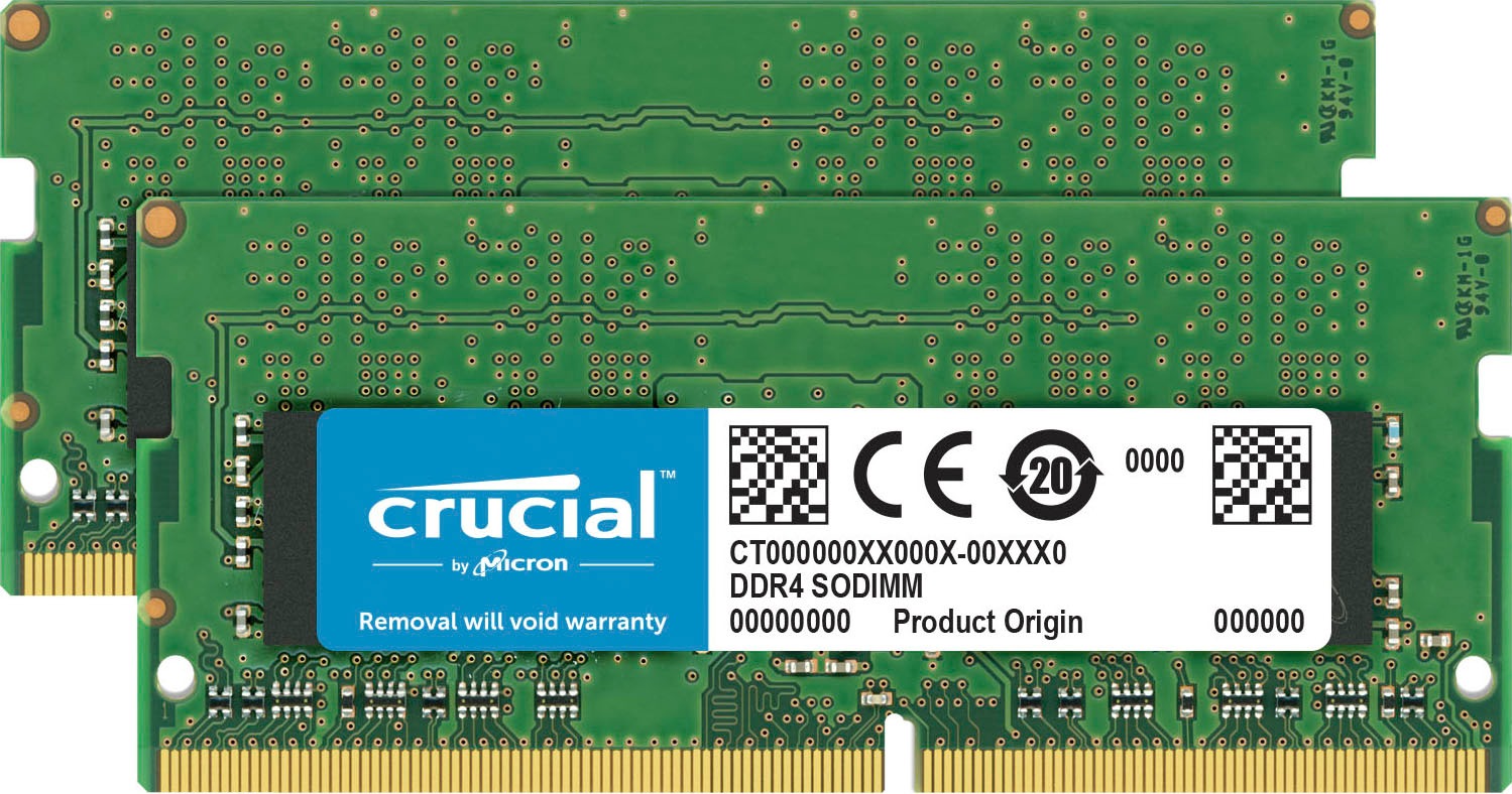 Crucial Arbeitsspeicher »32GB Kit (2 x 16GB) DDR4-2400 SODIMM« | BAUR