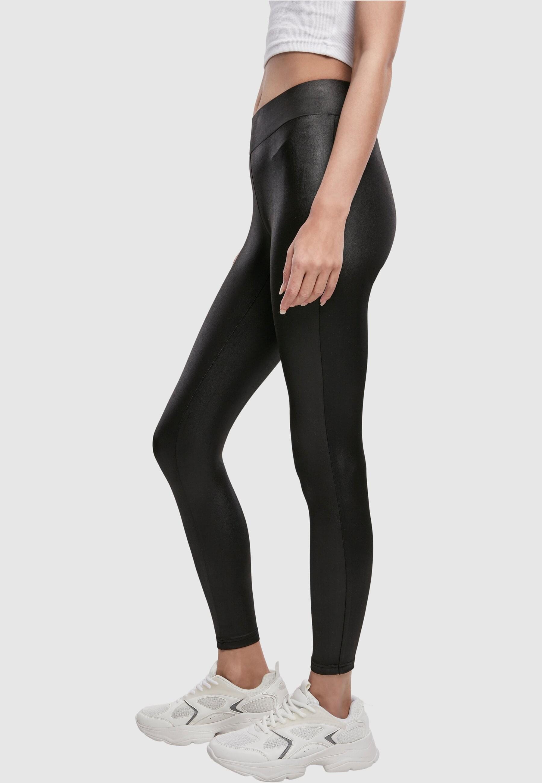 URBAN CLASSICS Leggings »Urban Classics Damen Ladies Synthetic Leather Leggings«, (1 tlg.)