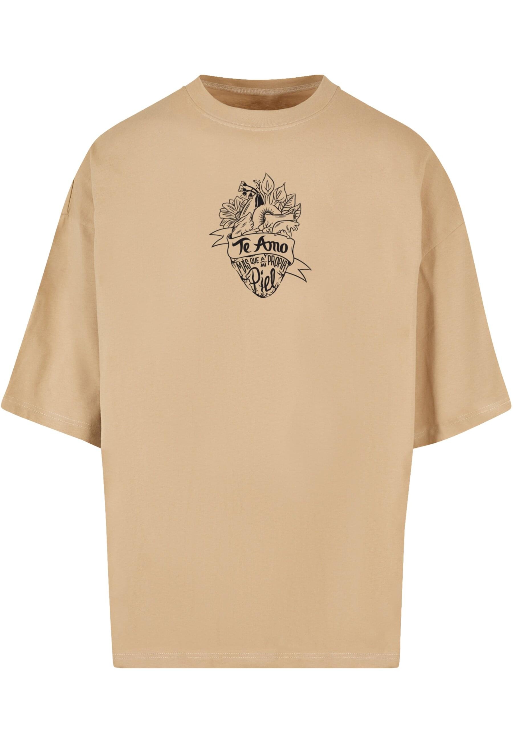 Merchcode T-Shirt "Merchcode Herren Frida Kahlo - Te amo outline Huge Tee", günstig online kaufen