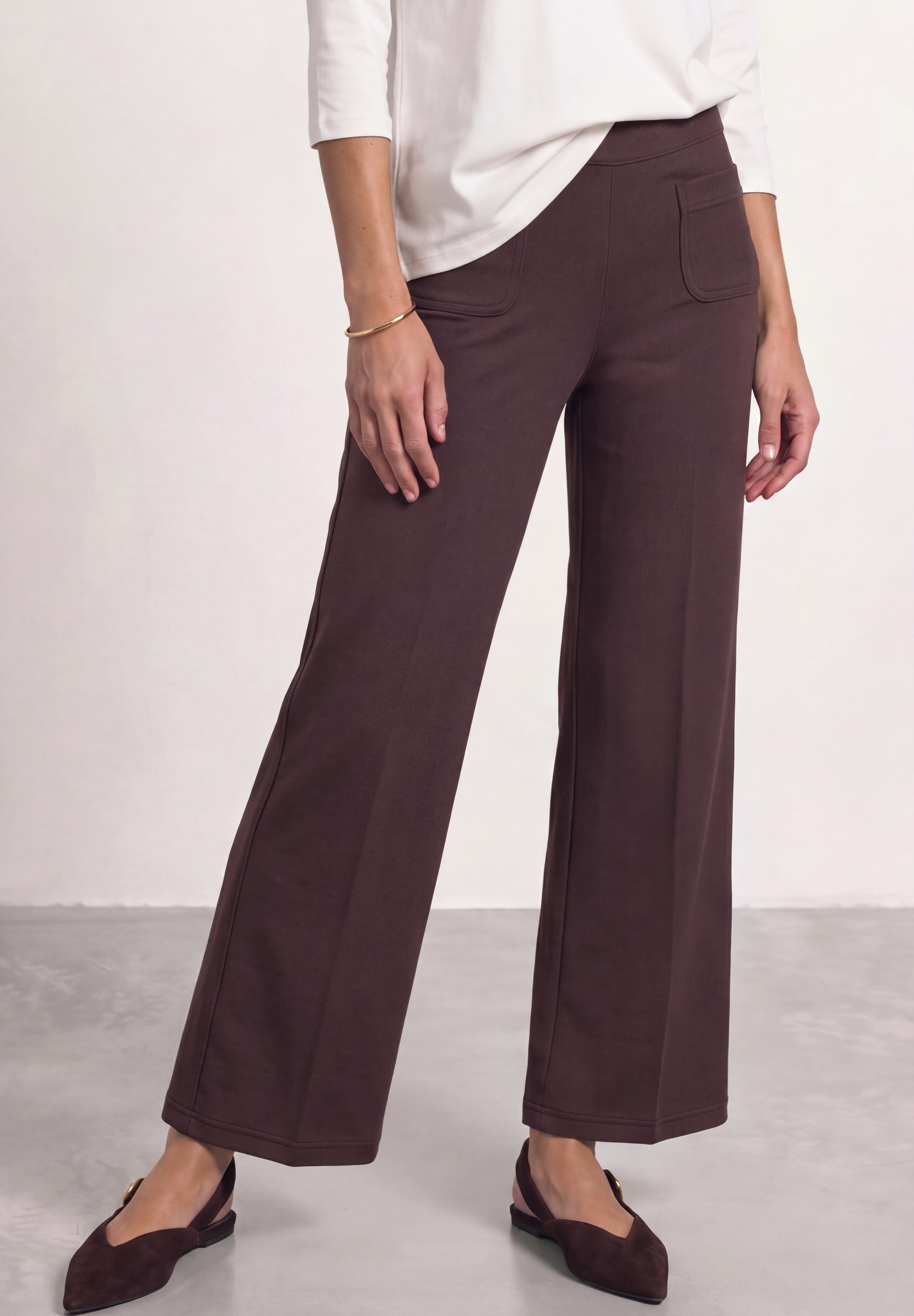 STREET ONE Jerseyhose High Waist
