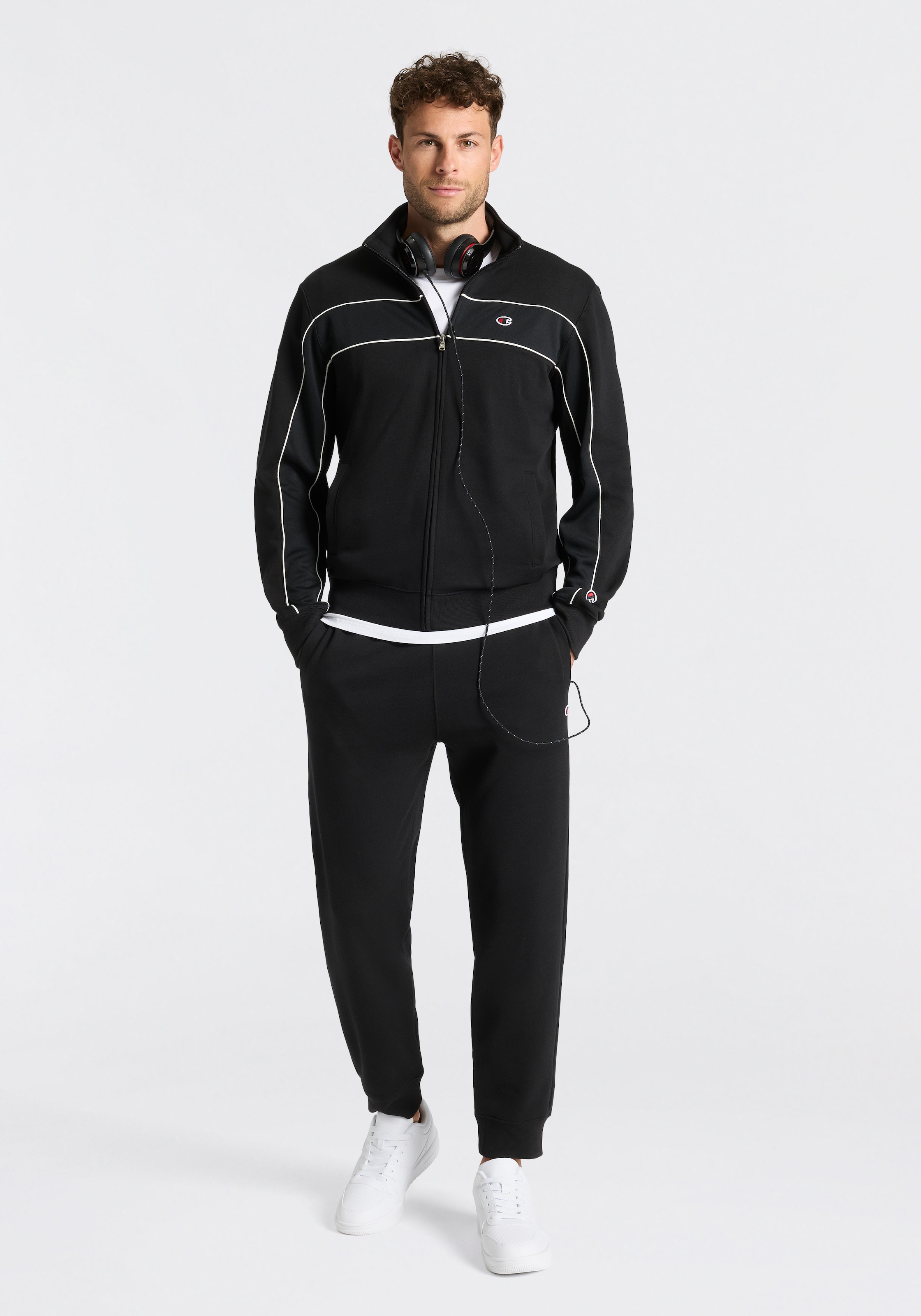Champion Jogginganzug "Terry Full Zip Sweatshirt" 2 tlg. für Training und F günstig online kaufen