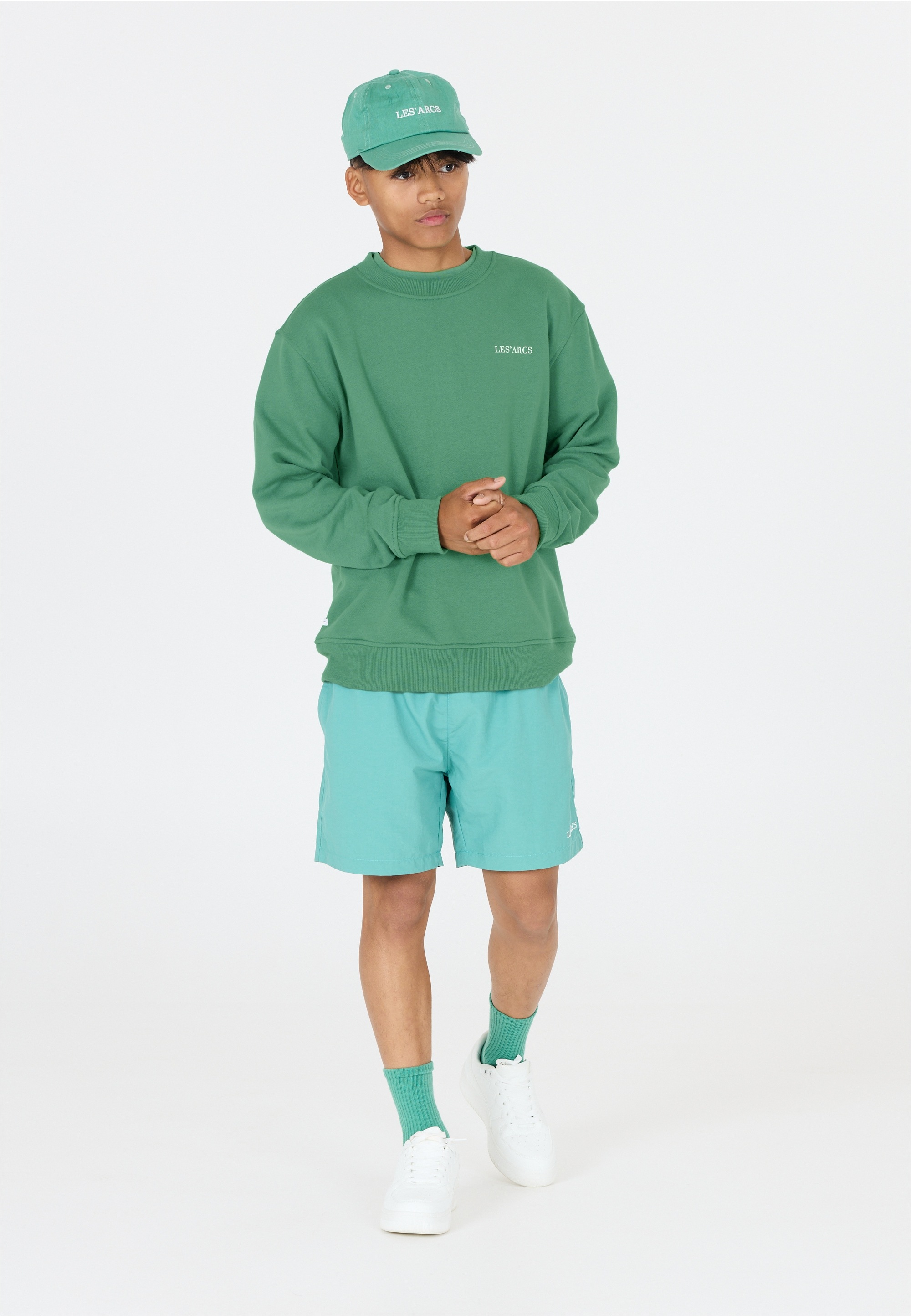 Les'Arcs Sweatshirt »Deasach«, mit stylischem Print und bequemer Passform