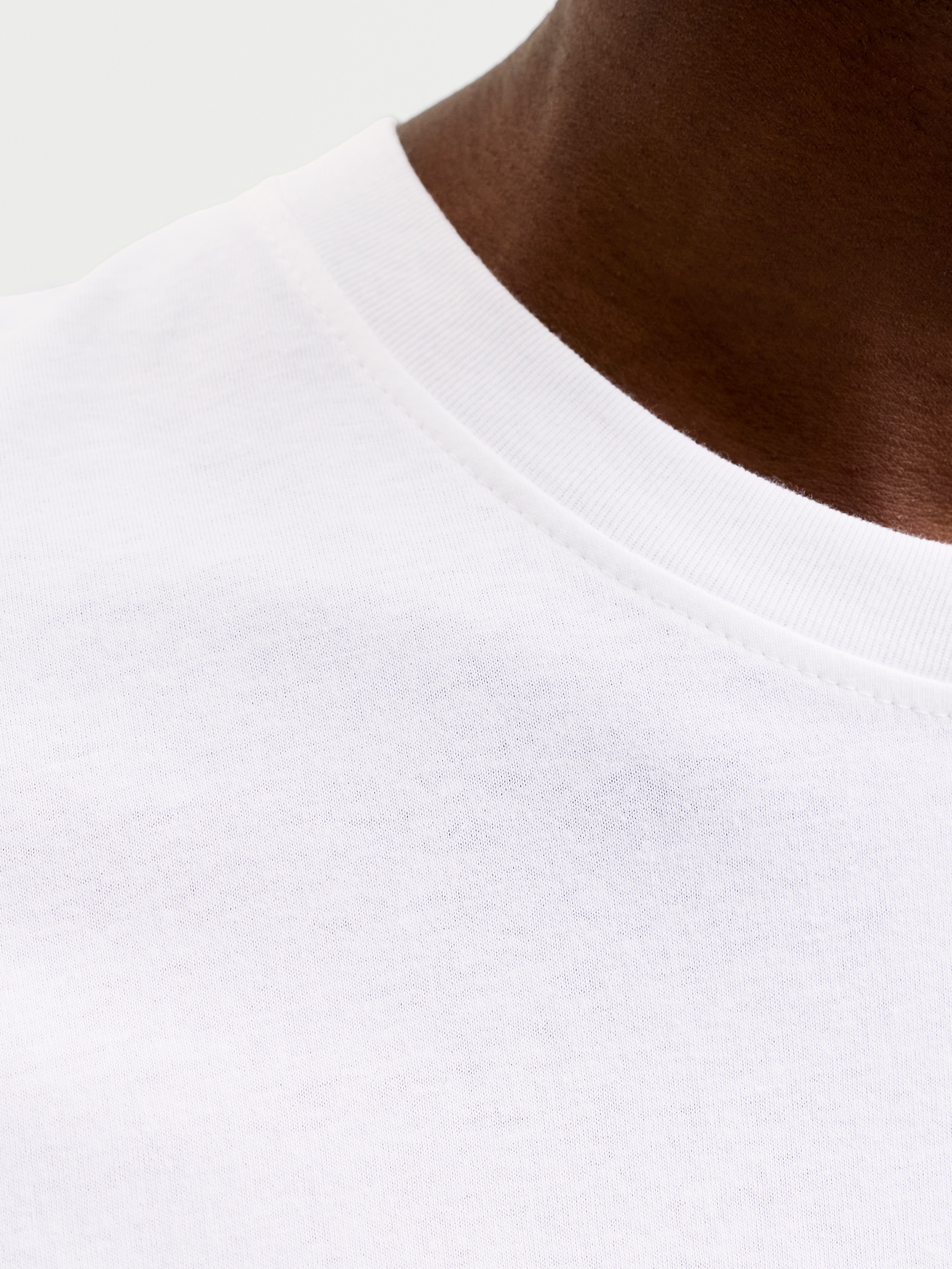 Jack & Jones »JJAERO TEE SS CREW NECK« Baumwolle, regular fit
