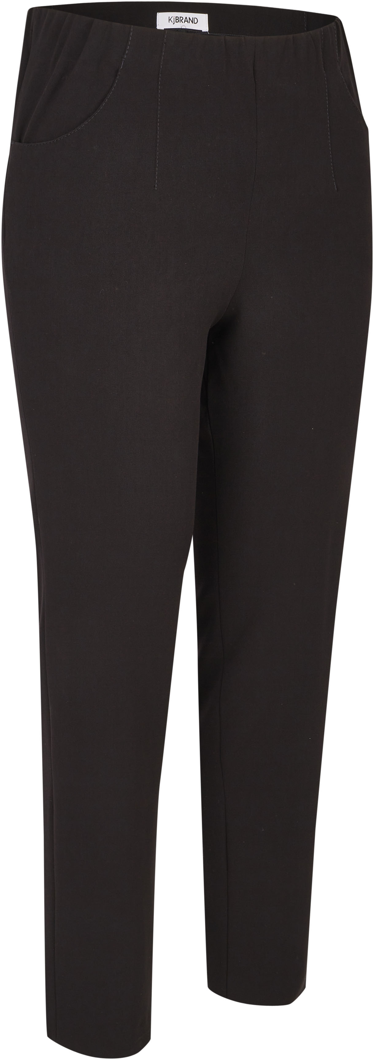 Thumbnail - KjBRAND Schlupfhose "Schlupfhose Susie in Bi-Stretch, Kammgarnoptik", Sommerhose, ideal für kräftige Oberschenkel