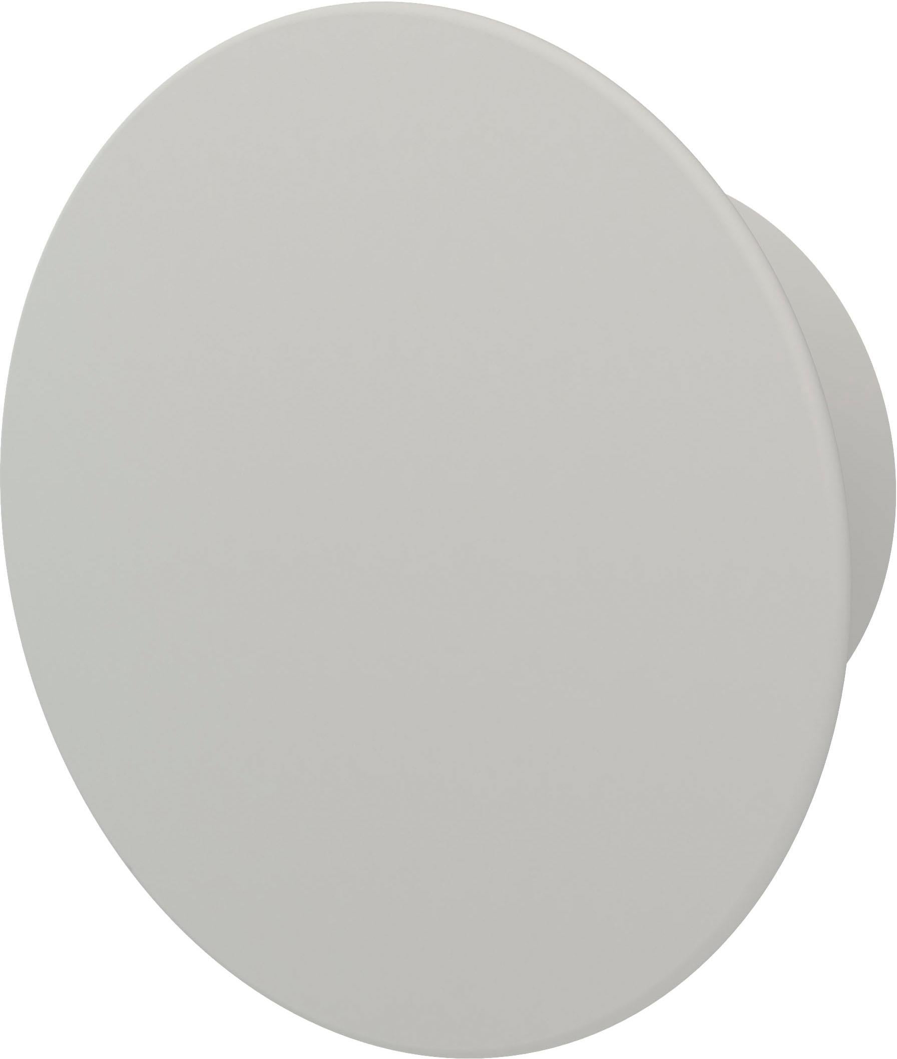 Hakenleiste, B:13cm H:6,5cm Ø:13cm, weiß, HAMMEL FURNITURE, Massivholz, Hakenleisten, "Mistral Wandgarderobe, Hakenleiste", aus massivem Holz, Ø 9