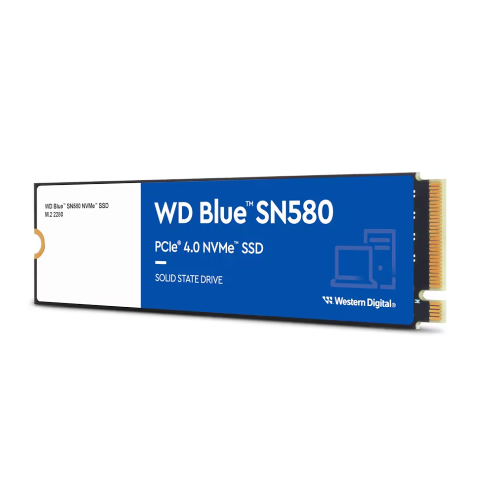 Western Digital interne SSD »WD Blue™ SN580 NVMe™«, Anschluss PCIe Gen4 NVMe 1.4b