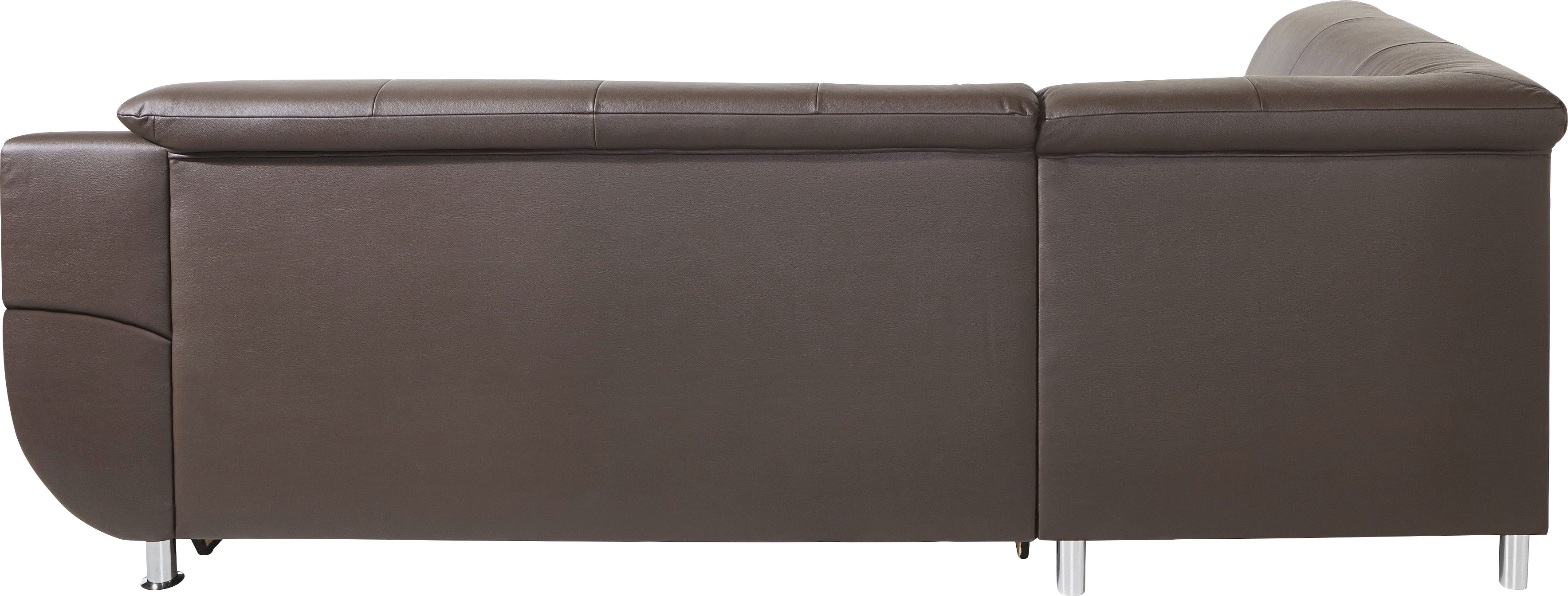 Thumbnail - TRENDMANUFAKTUR Ecksofa "Rondo, zeitlos und elegant, OTTOs Choice, bequem, L-Form", wahlweise mit Federkern, wahlweise m...