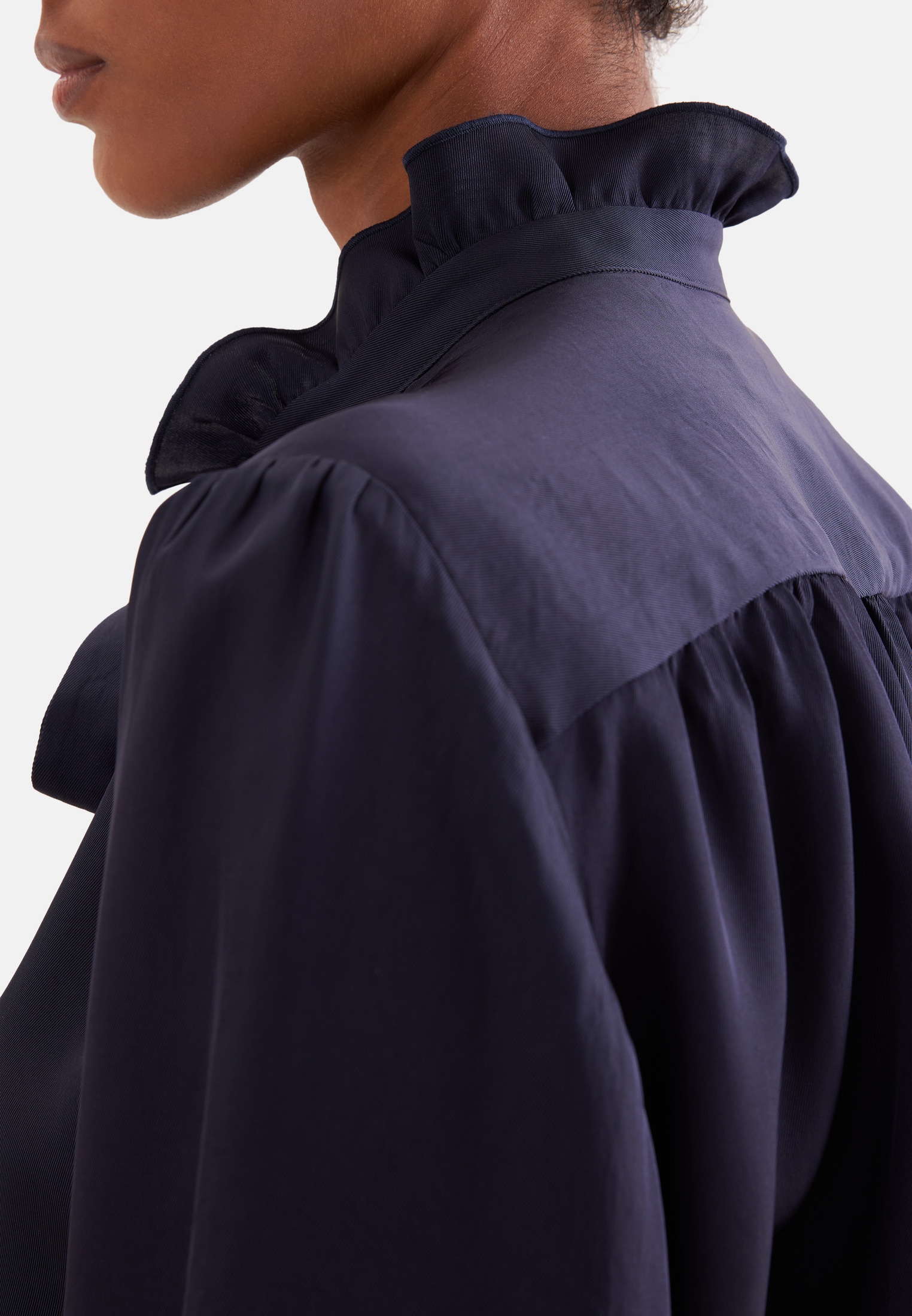 seidensticker Klassische Bluse 1/1 Stehkragen Uni
